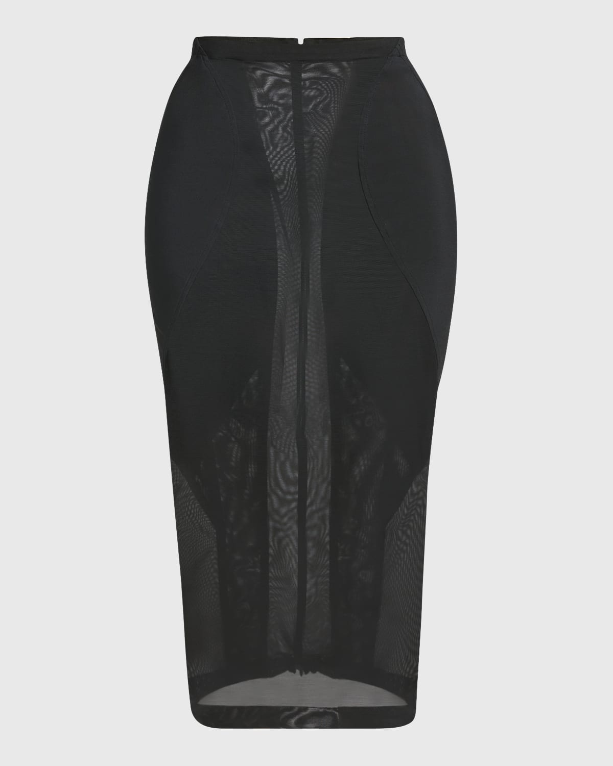ALAIA Sulpt Sheer Skirt