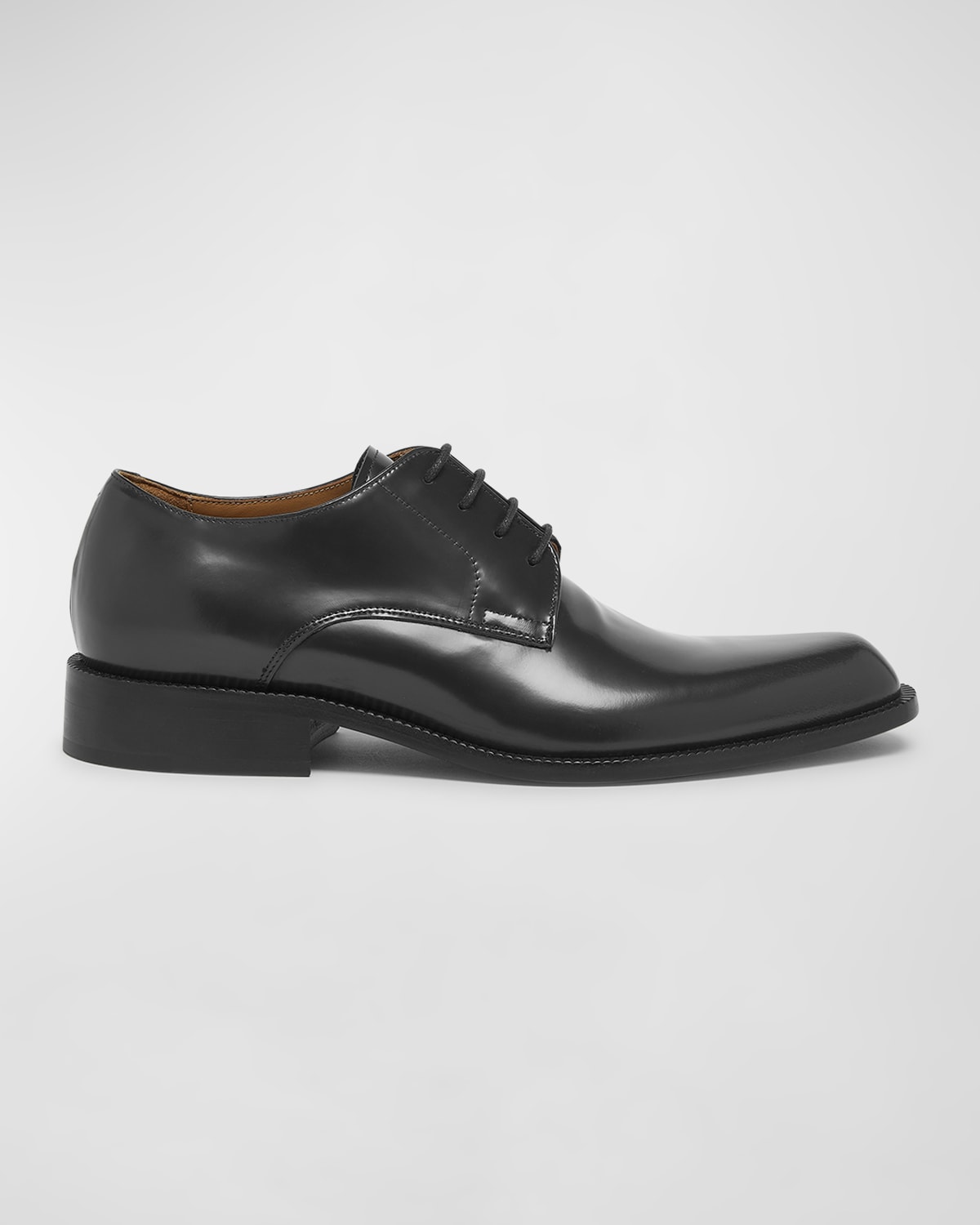 Dries Van Noten Calfskin Lace-Up Derby Loafers