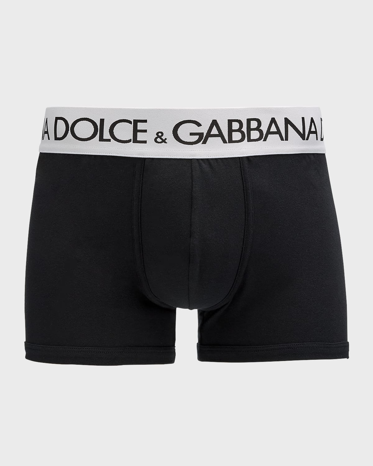 Dolce & Gabbana Men 's Cotton Waistband-Logo Boxer Briefs