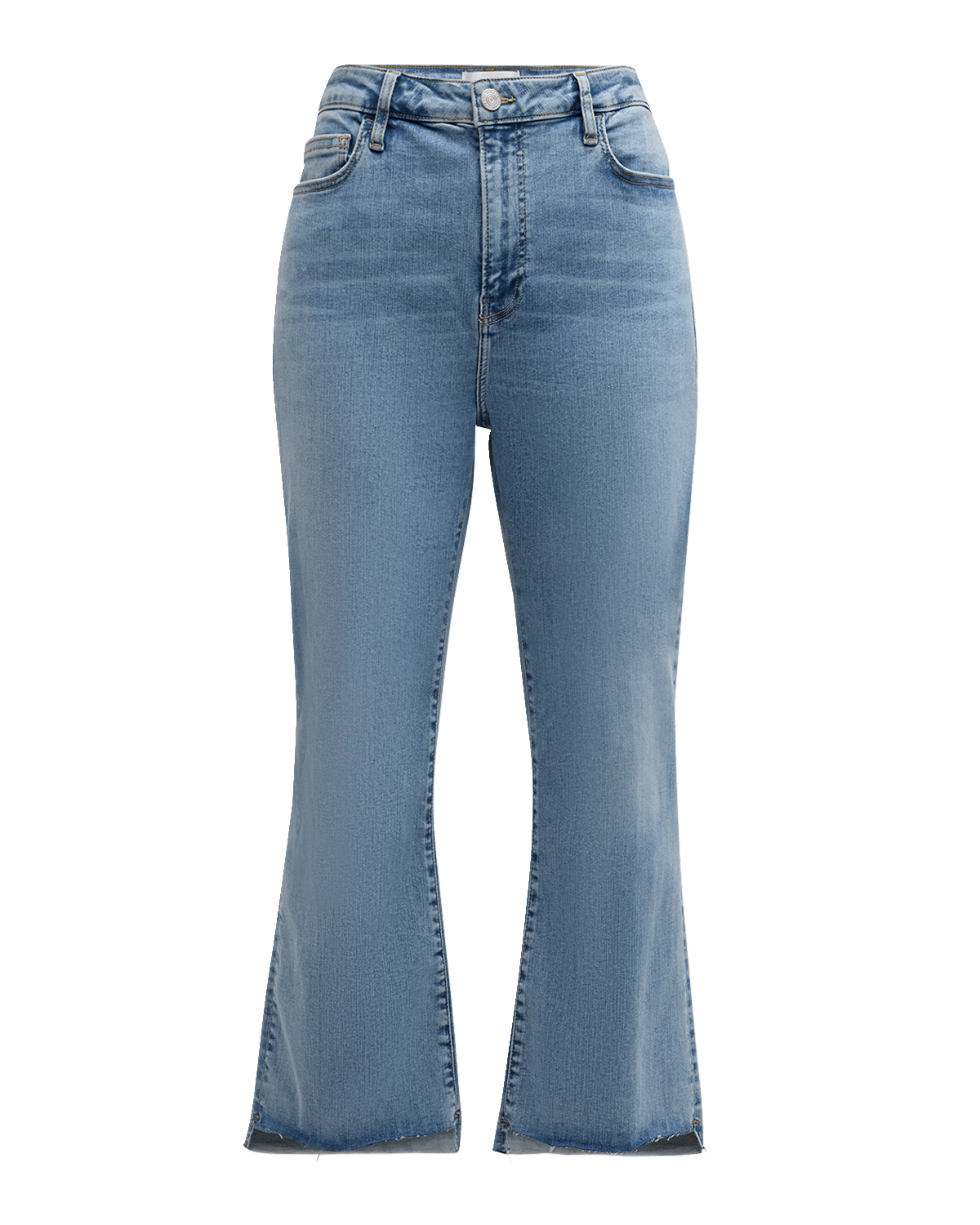 FRAME Le Crop Mini Boot Step Fray Jeans