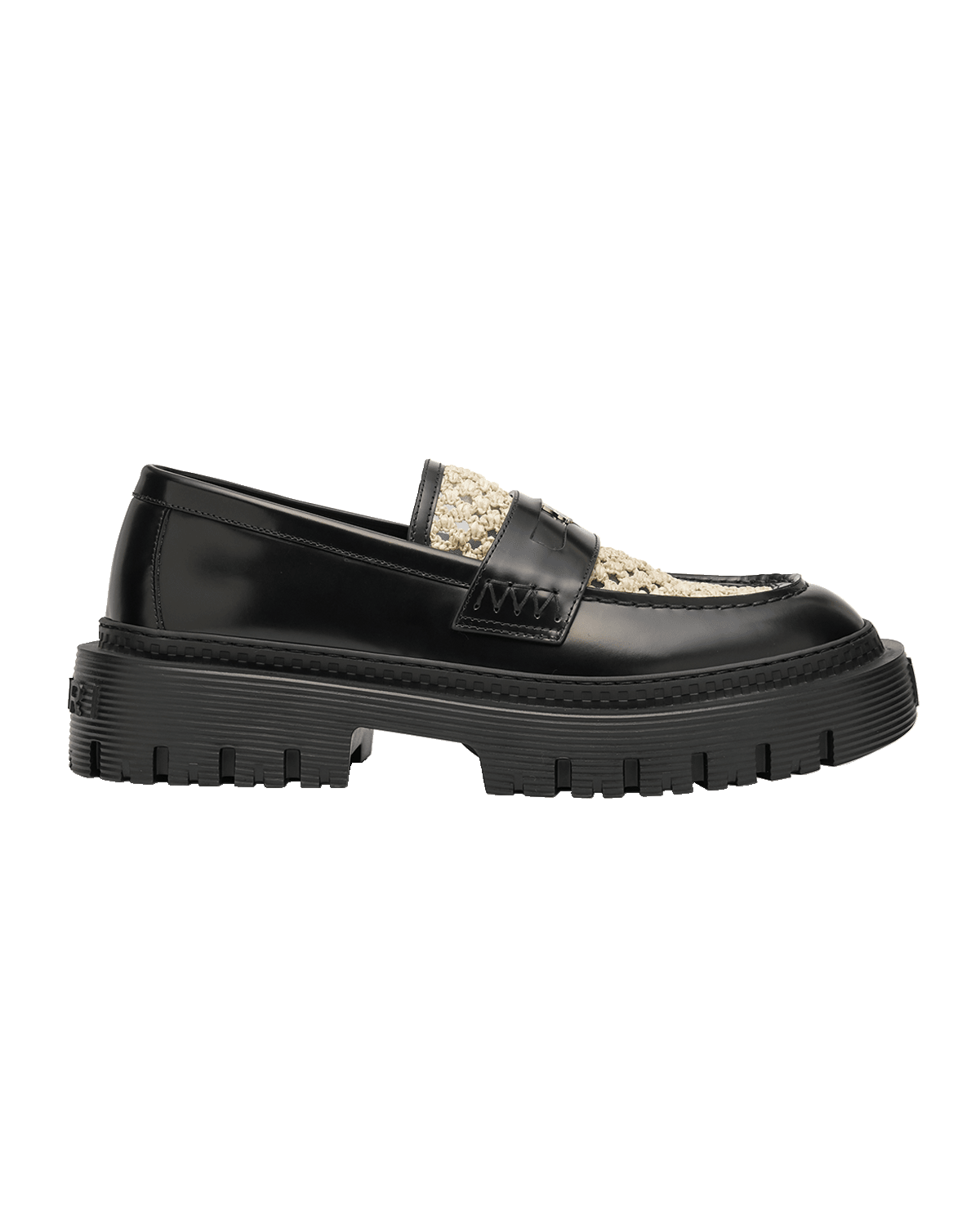 Amiri Men's Jumbo Leather Penny Loafers