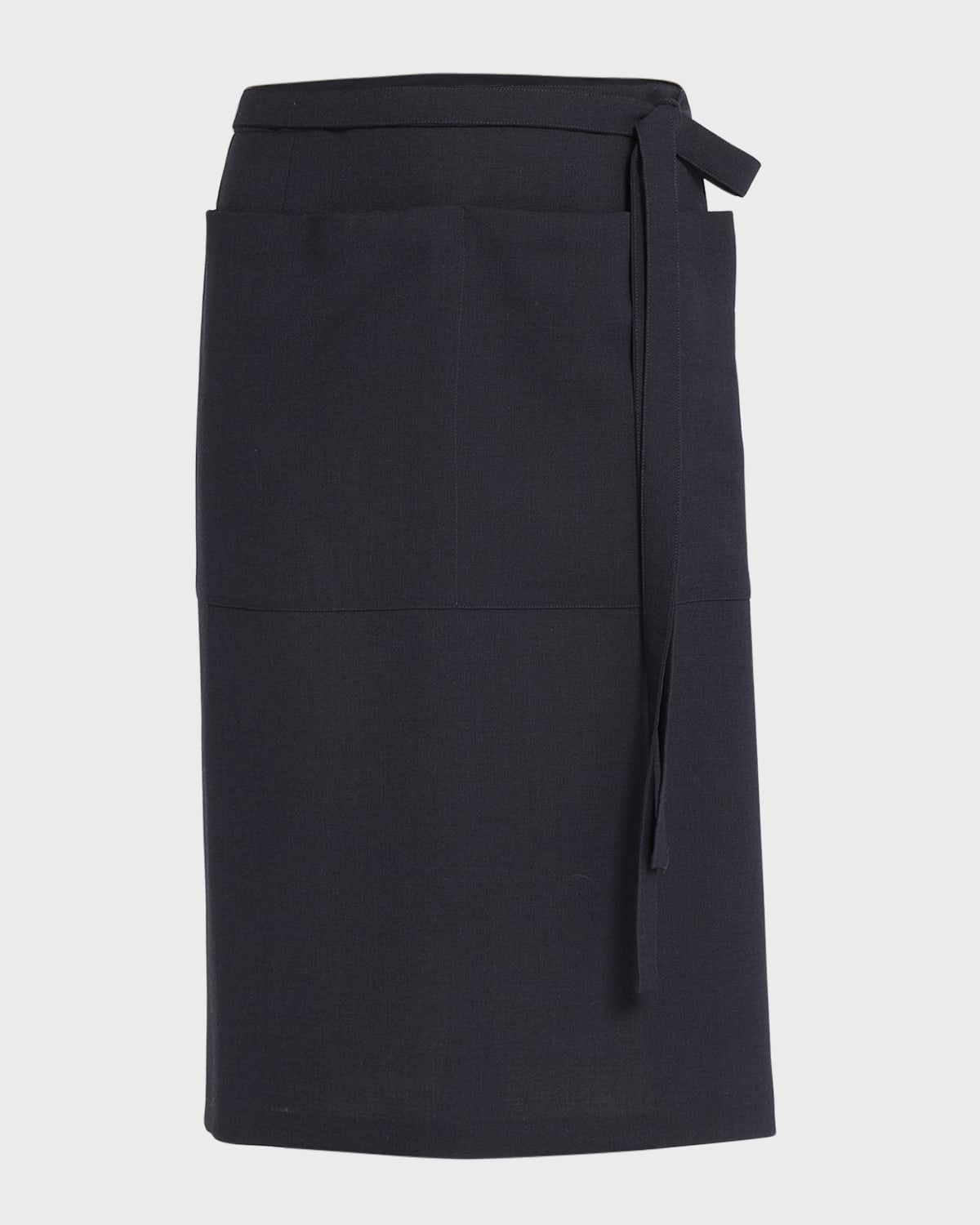 THE ROW Lulli Pencil Midi Wrap Skirt