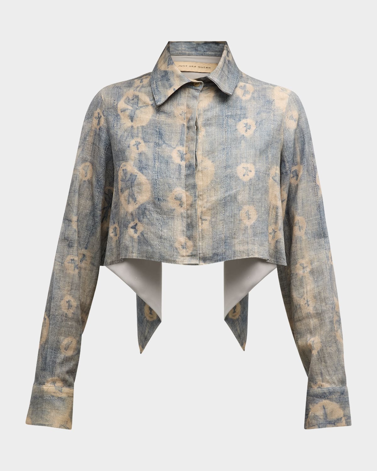 JBQ Cova Shibori Crop Top