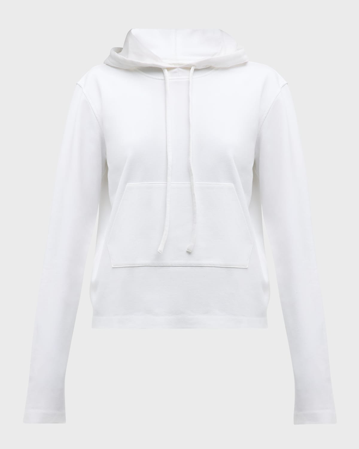 Norma Kamali Stretch Terry Hooded Top