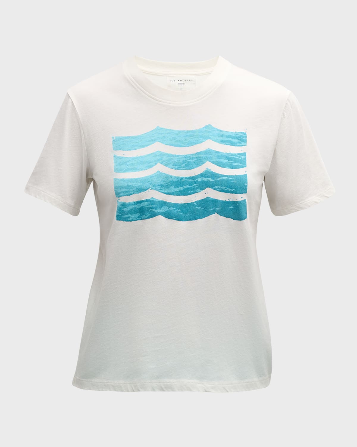 Sol Angeles Baltic Sea Waves Crewneck T-Shirt