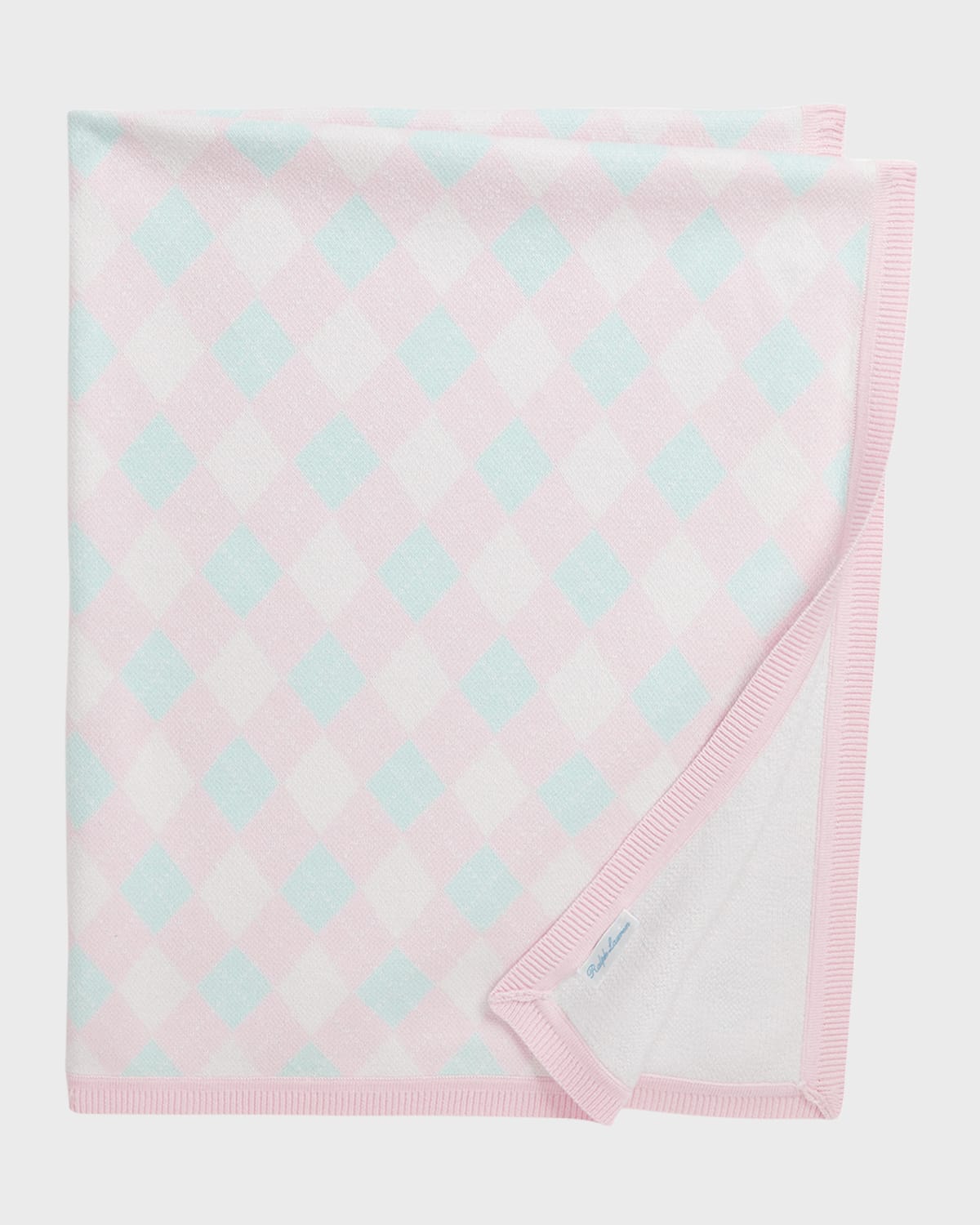 Ralph Lauren Childrenswear Girl's Baby Argyle Cotton Blanket