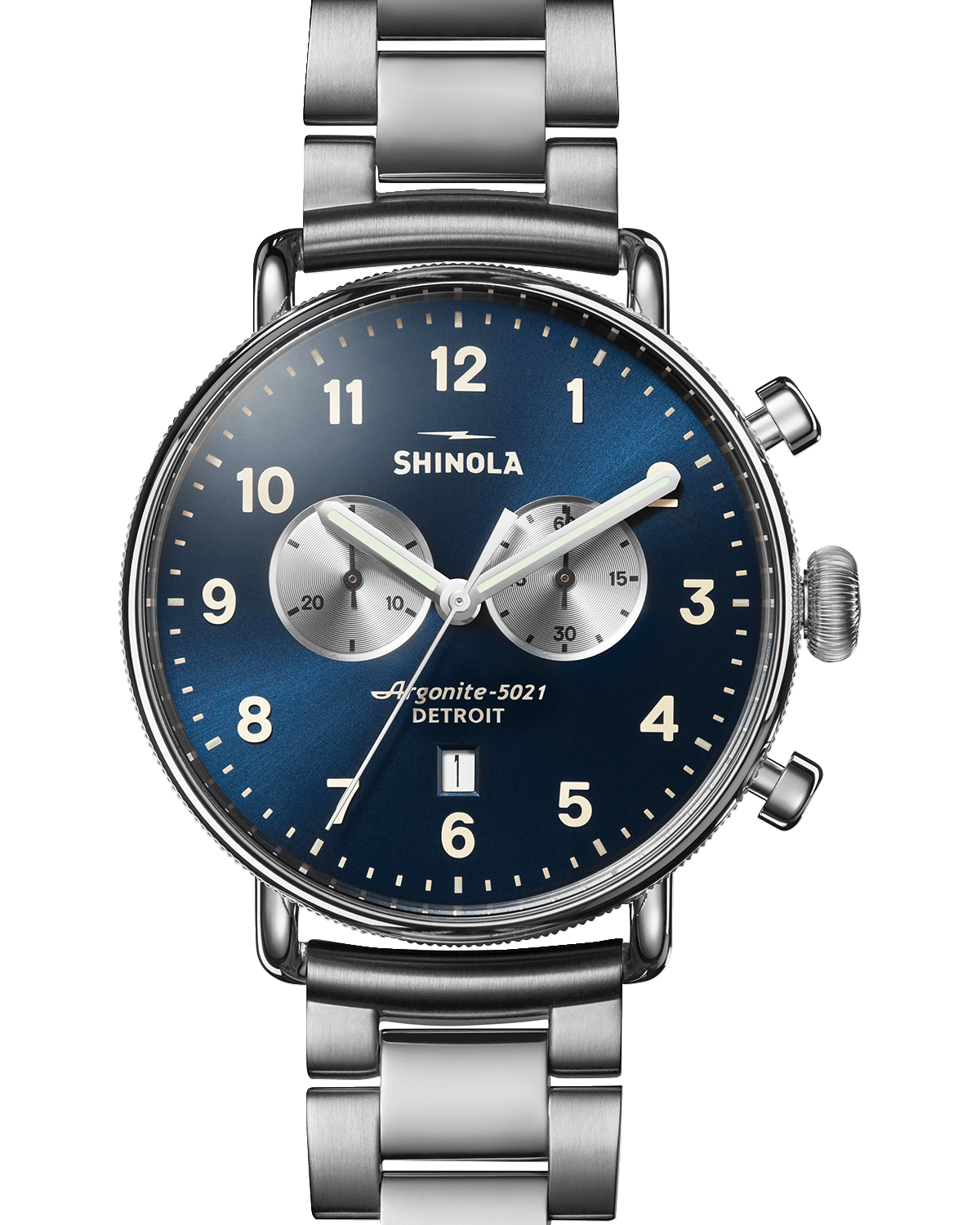 Shinola Men's Canfield Chrono Bracelet Watch, 43mm