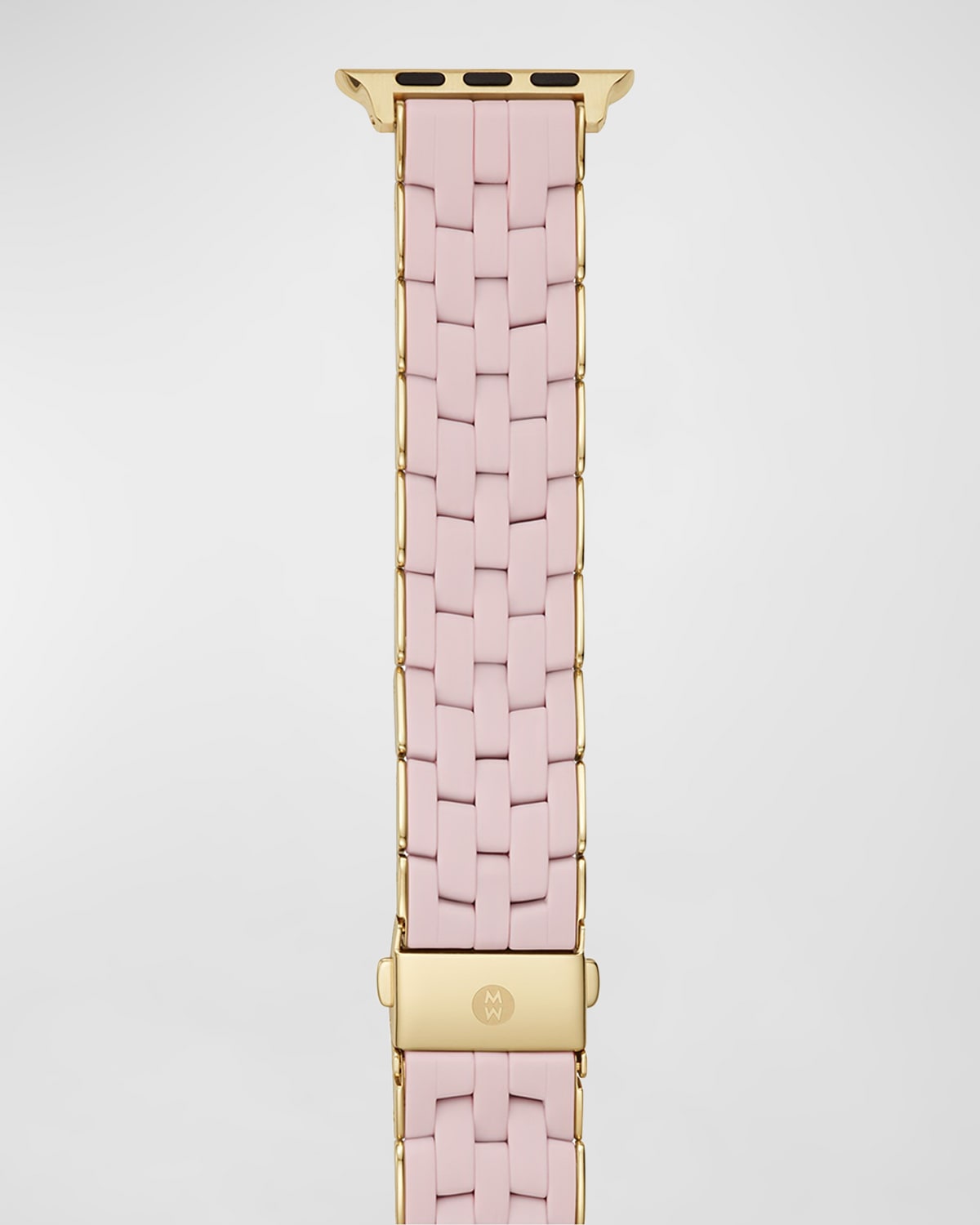 MICHELE 5 Link Silicone-Wrapped Bracelet Band for Apple Watch