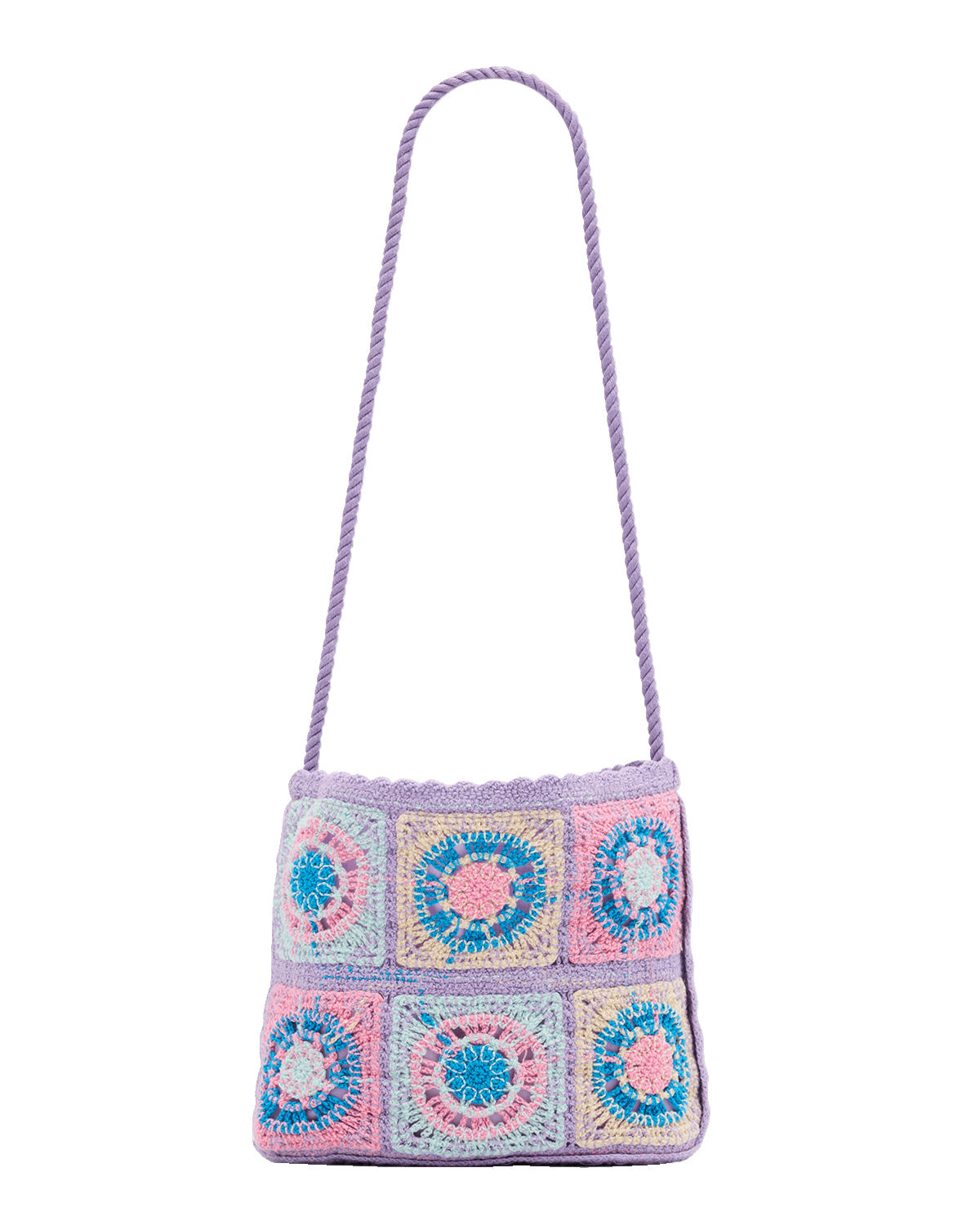 Design History Girl's Multicolor Crotchet Bag