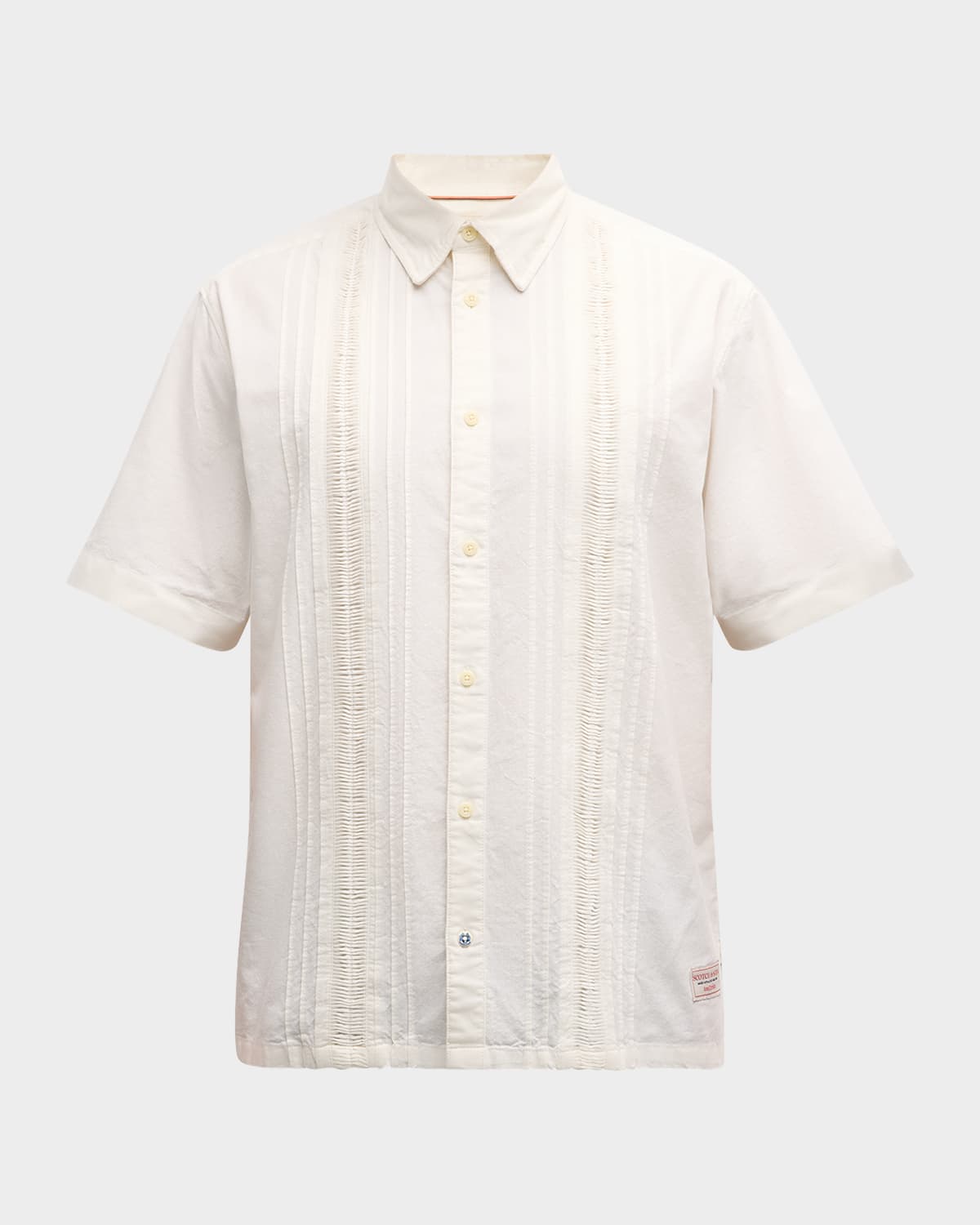 Scotch & Soda Men's Cotton Button-Down Shirt