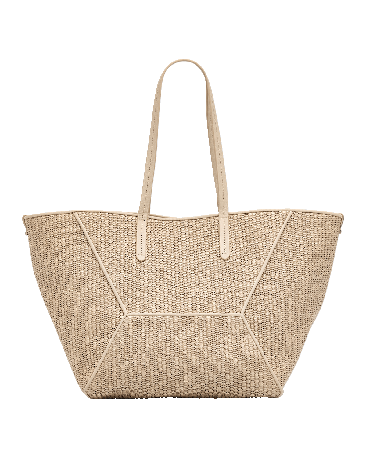 Brunello Cucinelli Medium Shopper Raffia Tote Bag