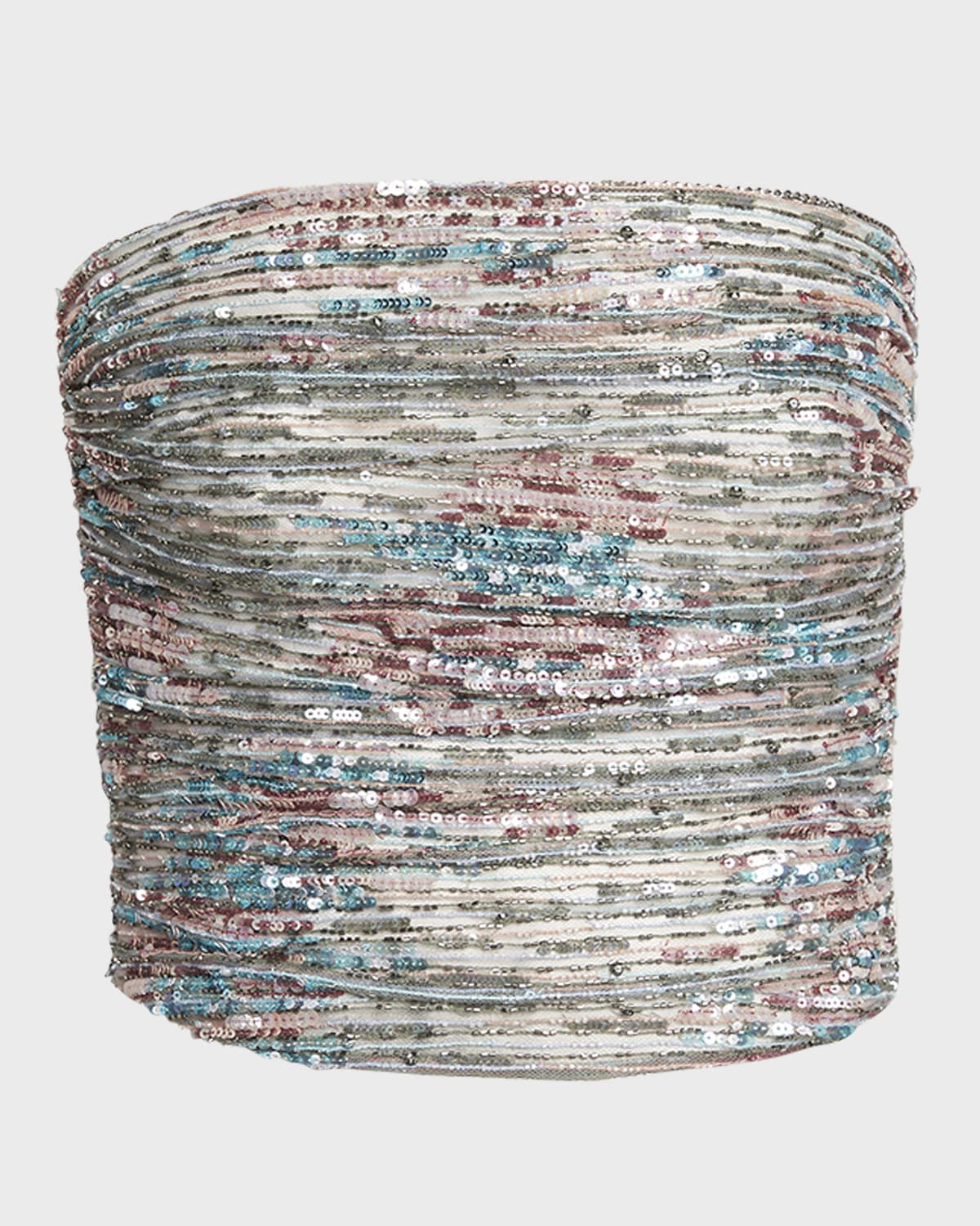 Giorgio Armani Sequin Embellished Bustier Top