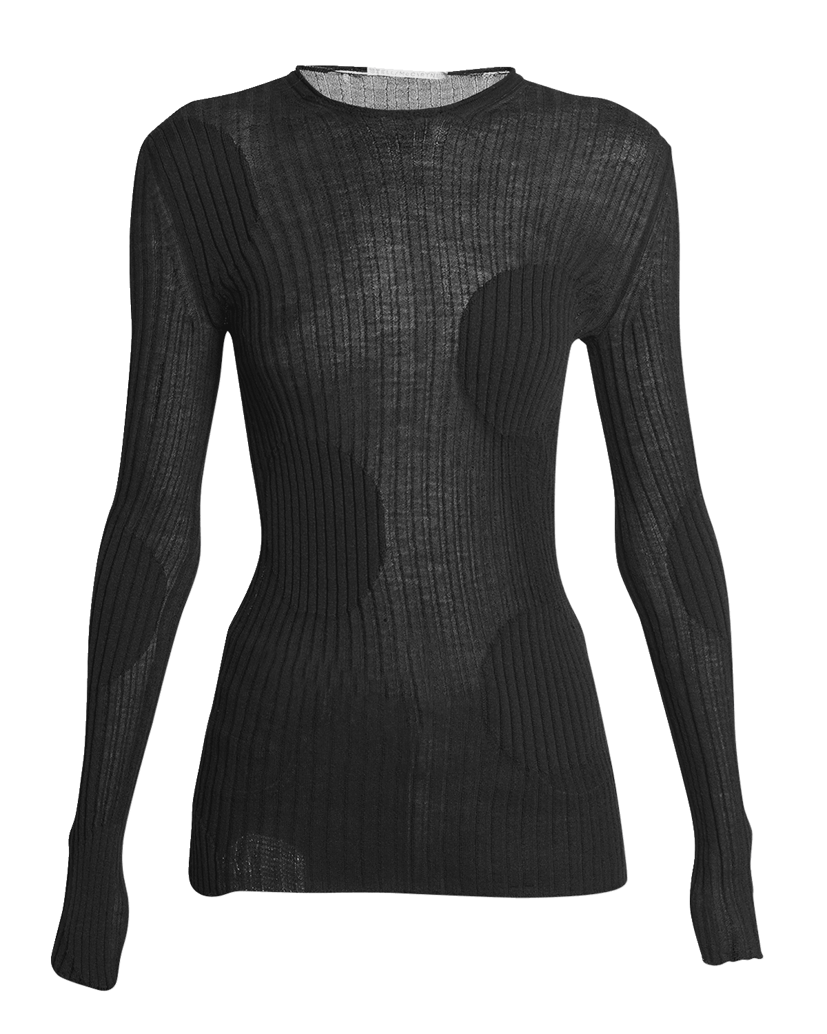 Stella McCartney Polka Dot Sheer Wool Top