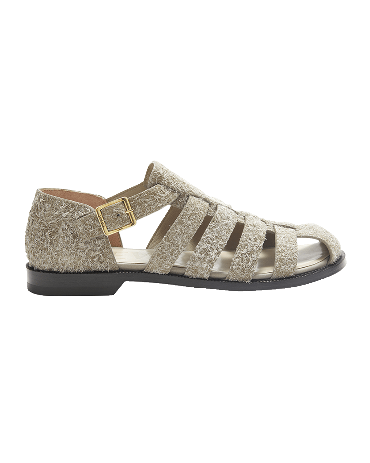 Loewe Campo Brushed Suede Fisherman Sandals