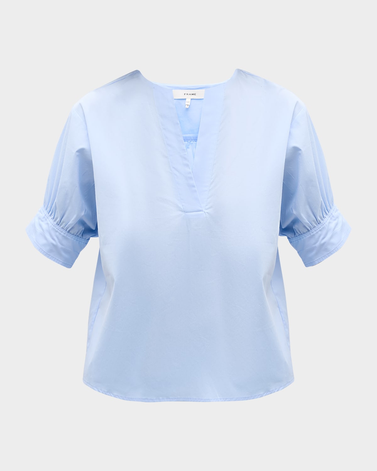 FRAME V-Neck Popover Top
