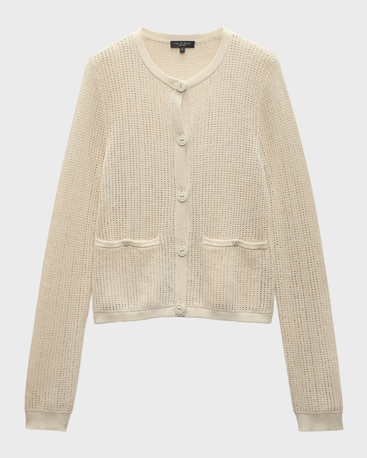 Rag & Bone Viola Open-Knit Cardigan