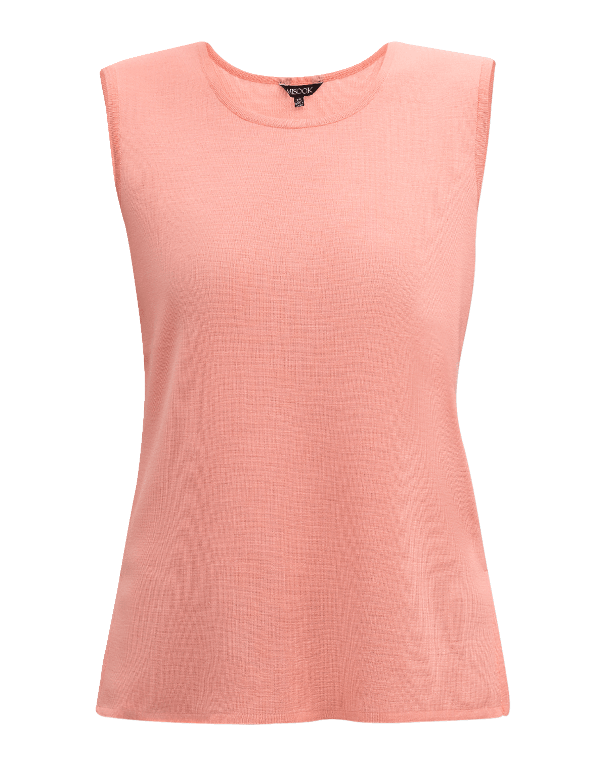 Misook Scoop-Neck Classic Knit Tank Top