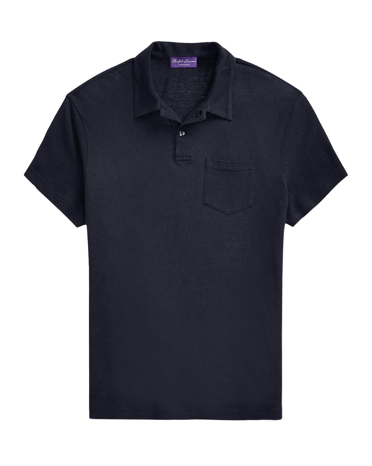 Ralph Lauren Purple Label Men's Linen-Cotton Piqué Polo Shirt
