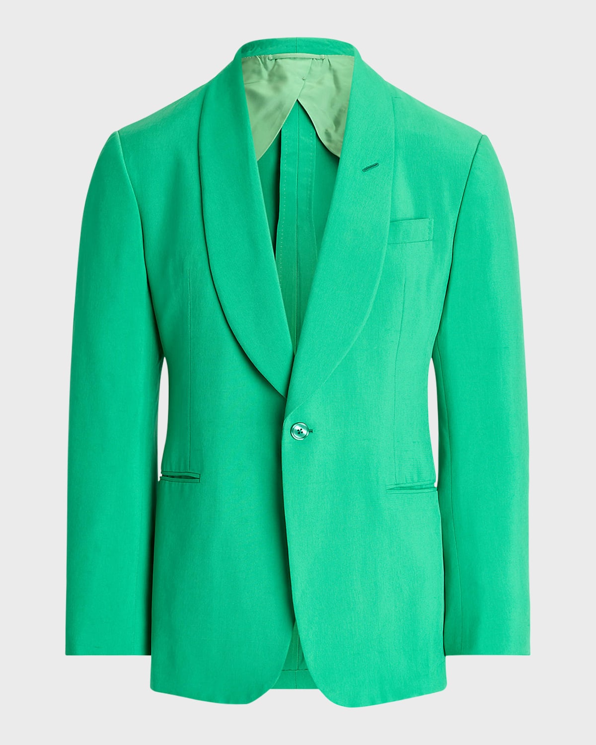 Ralph Lauren Purple Label Men's Kent Handmade Silk Shantung Jacket