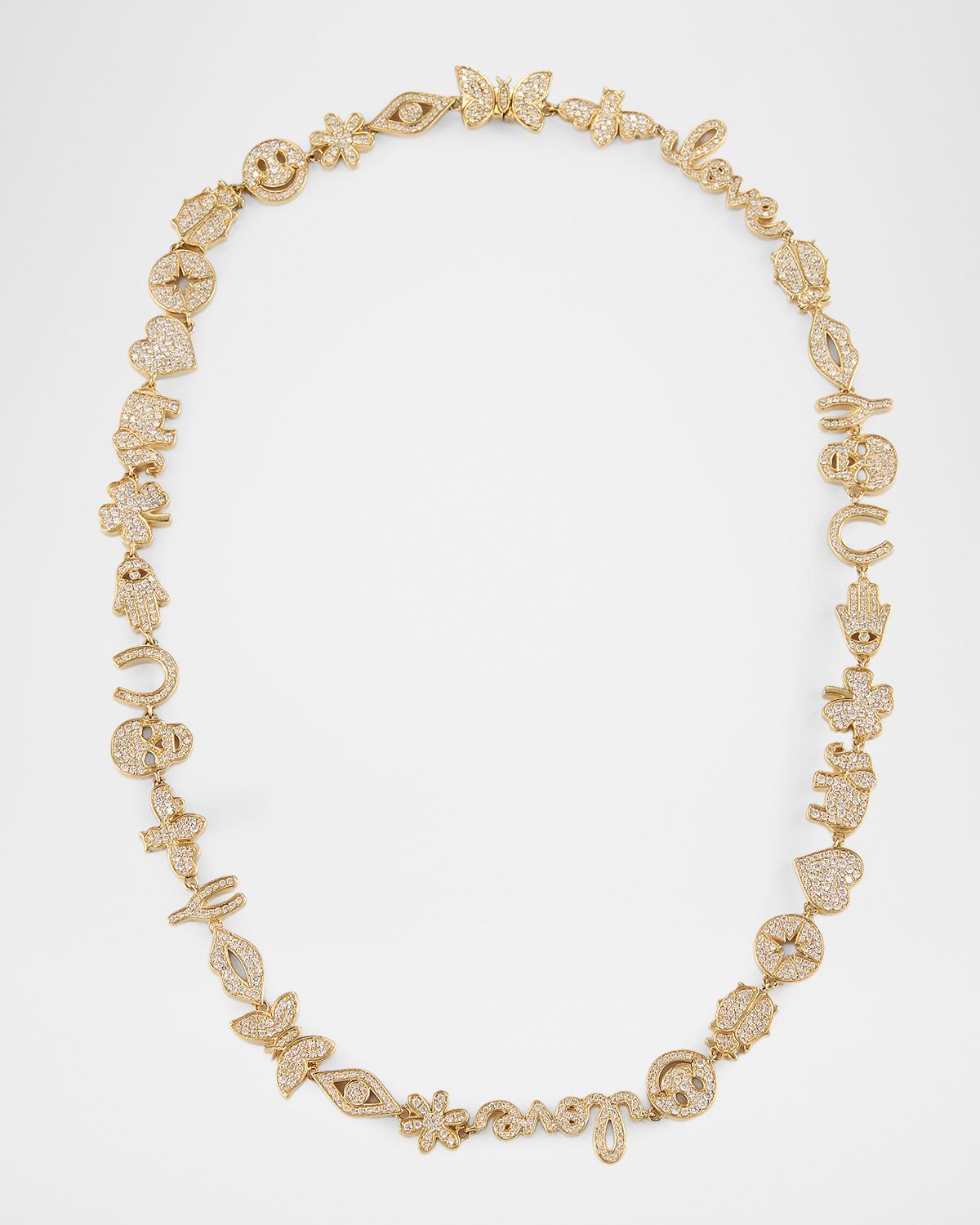 14k Diamond 15th Anniversary Necklace