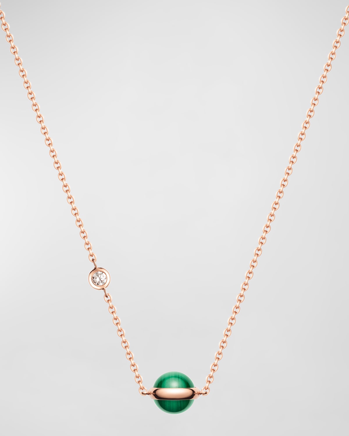 PIAGET 18k Possession Malachite Pendant Necklace
