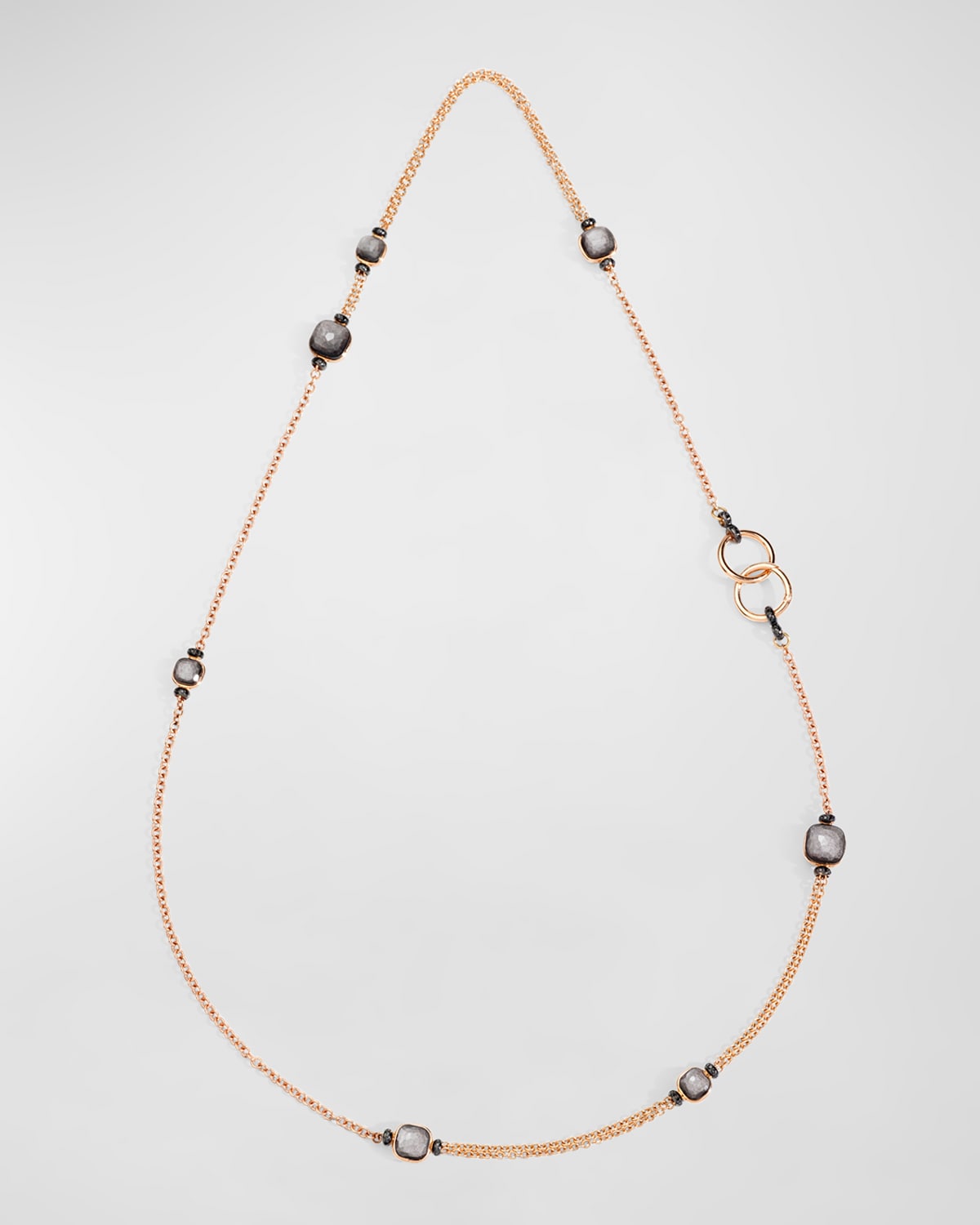 Pomellato Nudo Long Gemstone Necklace
