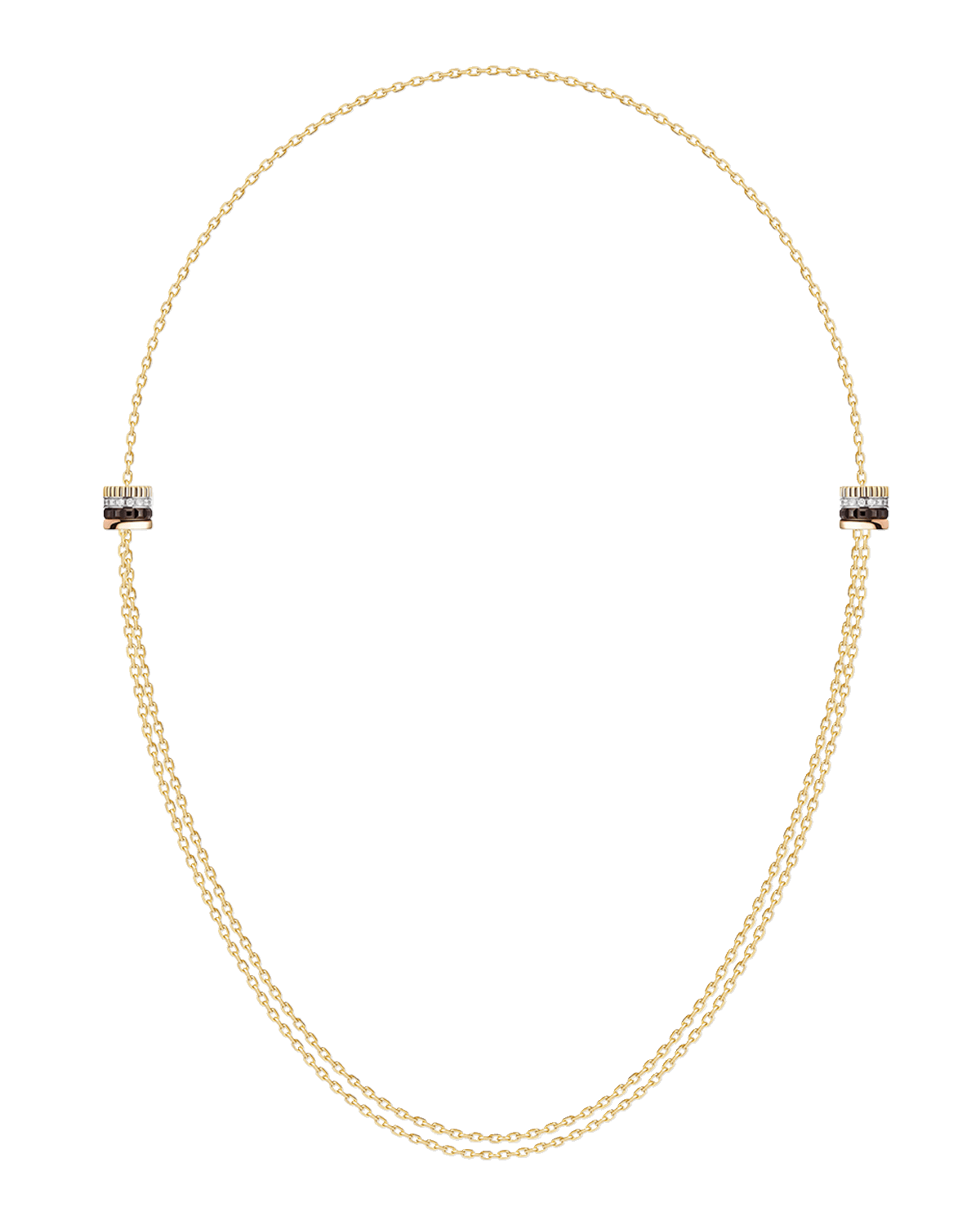 Boucheron Quatre 18K Gold Brown PVD & Diamond Necklace