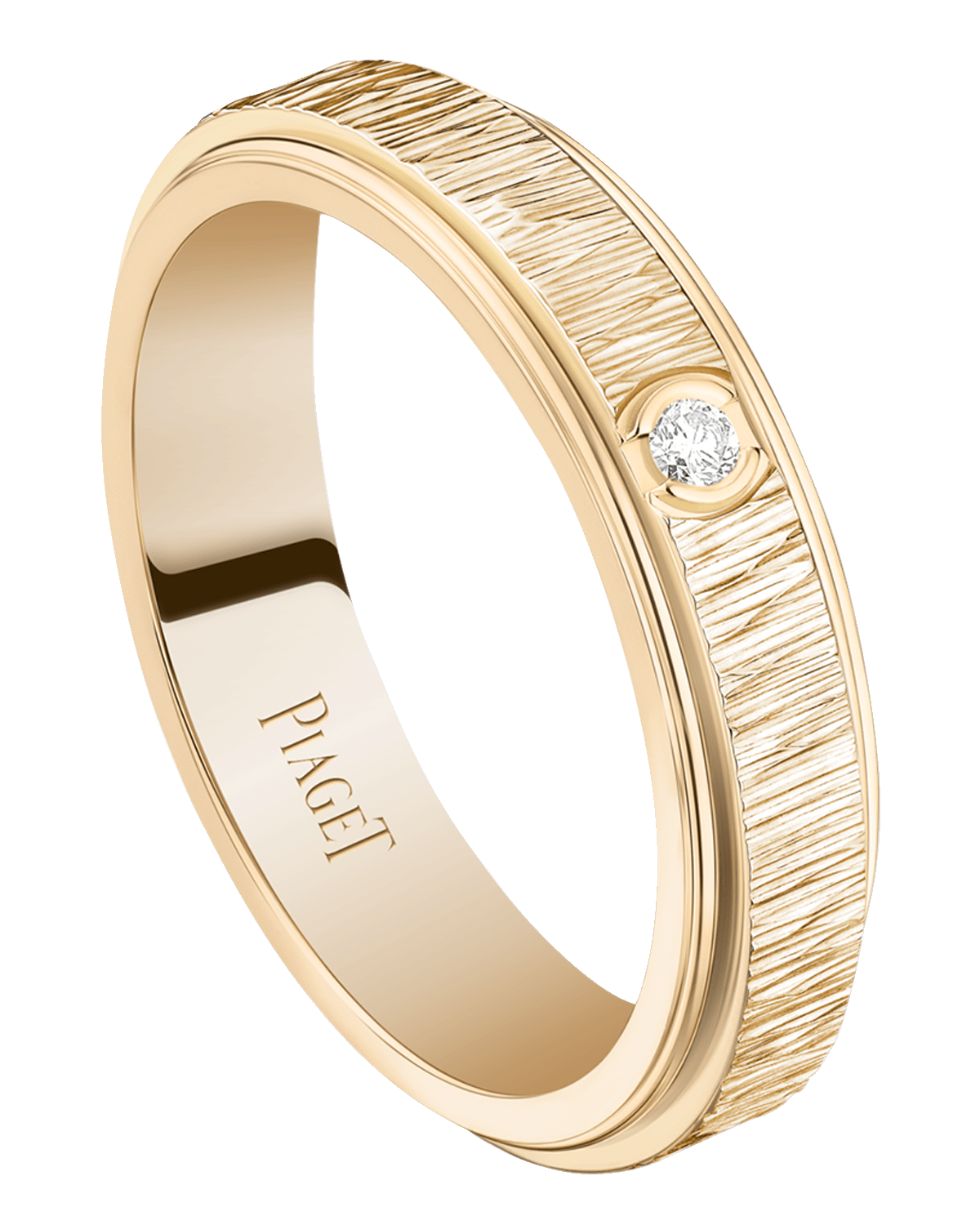 PIAGET Possession Palace 18K Rose Gold Diamond Band Ring