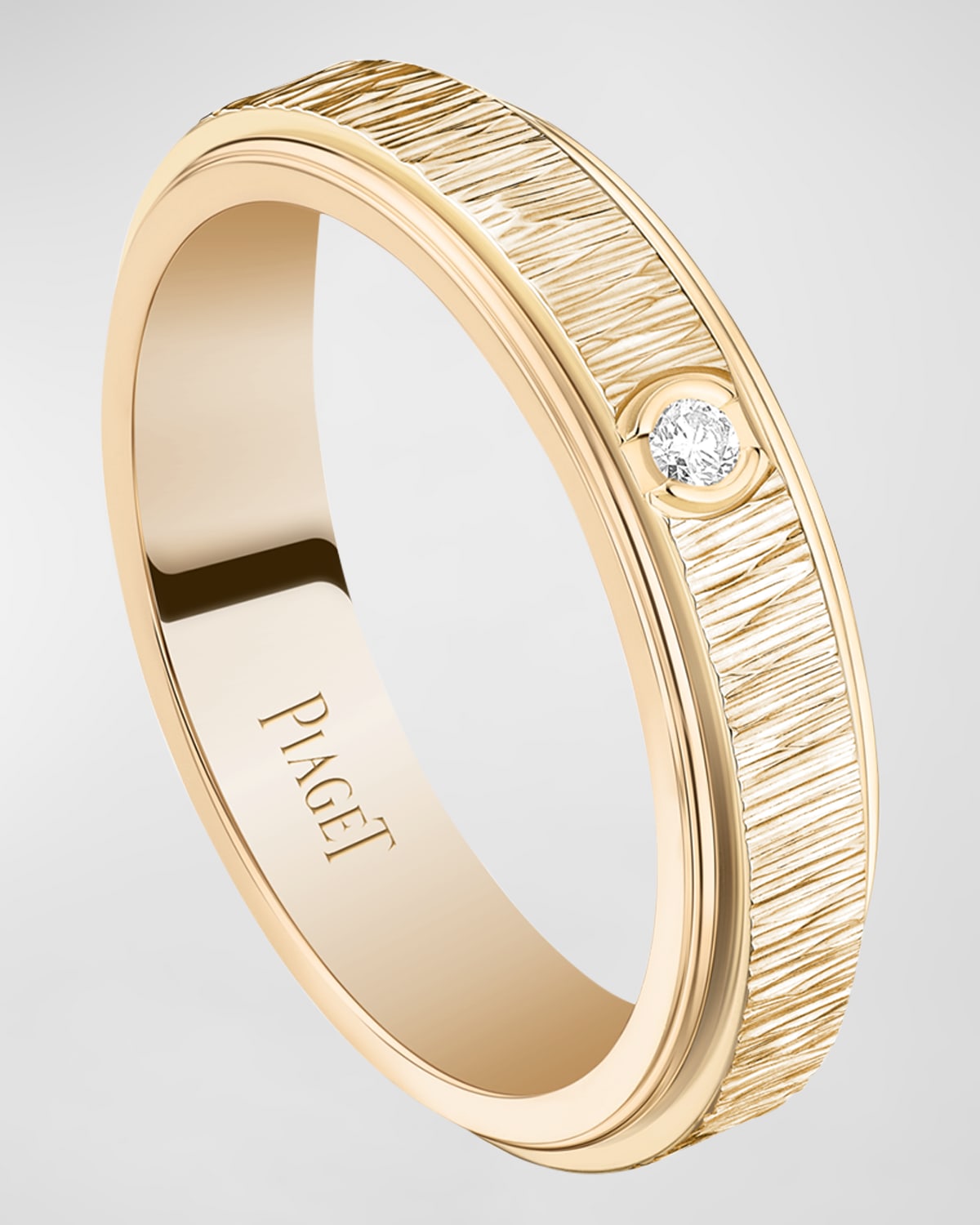 PIAGET Possession Palace 18K Rose Gold Diamond Band Ring