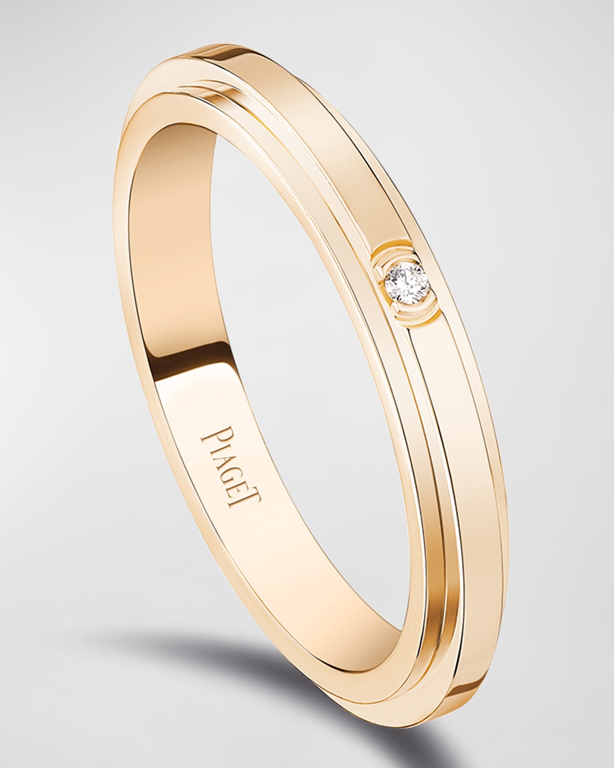 PIAGET Possession 18K Rose Gold 1-Diamond Ring