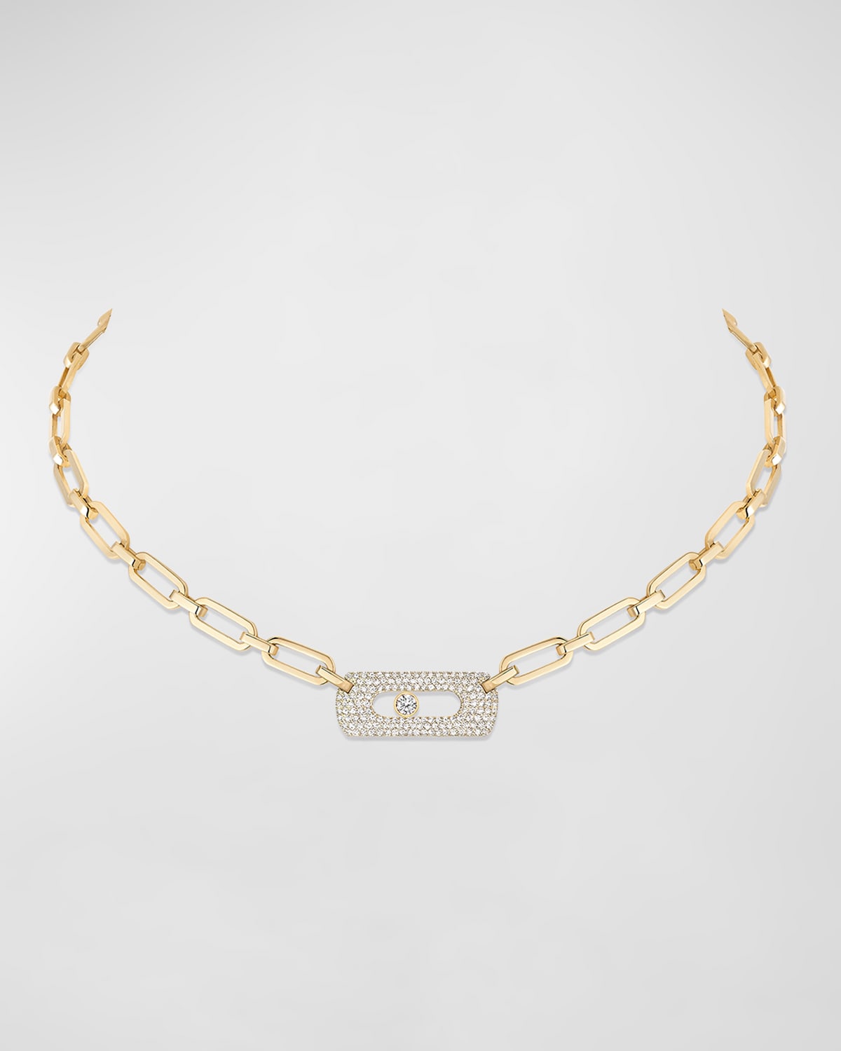 Messika My Move 18K Yellow Gold Diamond Necklace