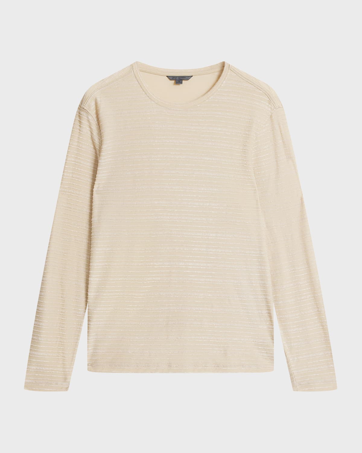 John Varvatos Men's Alain Textured Stripe T-Shirt