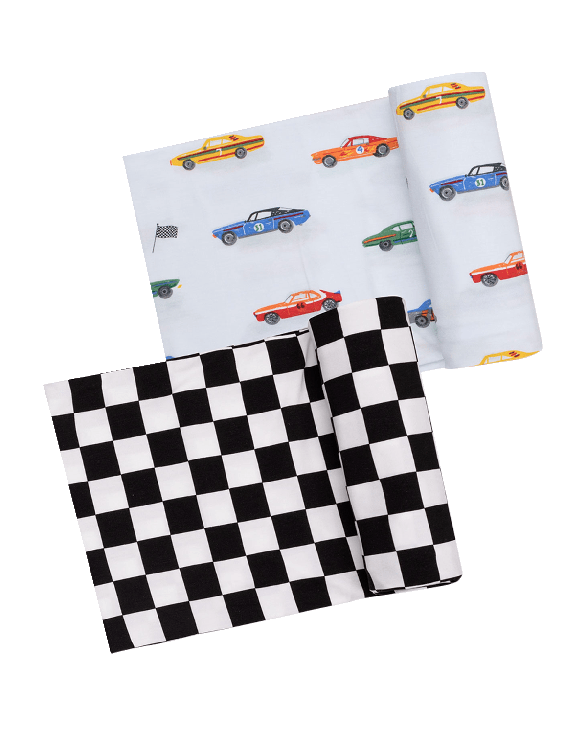 Angel Dear Boy's Cars 2-Piece Blanket Set