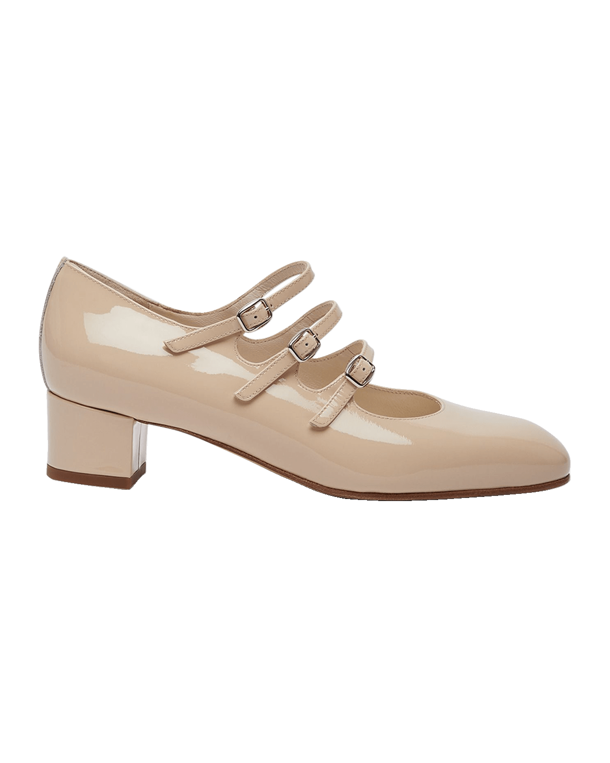 CAREL Kina Patent Mary Jane Ballerina Pumps