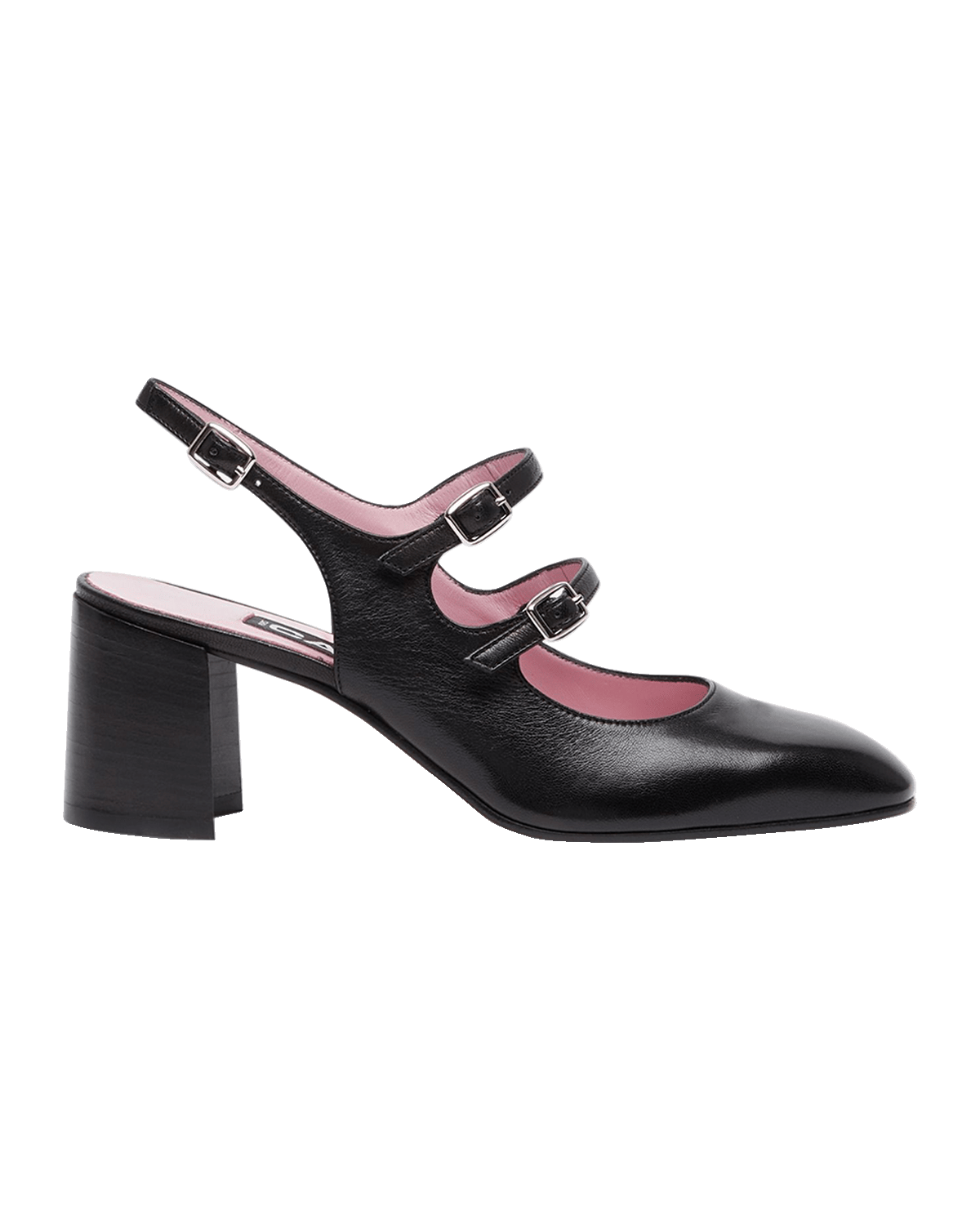 CAREL Banana Leather Mary Jane Slingback Pumps