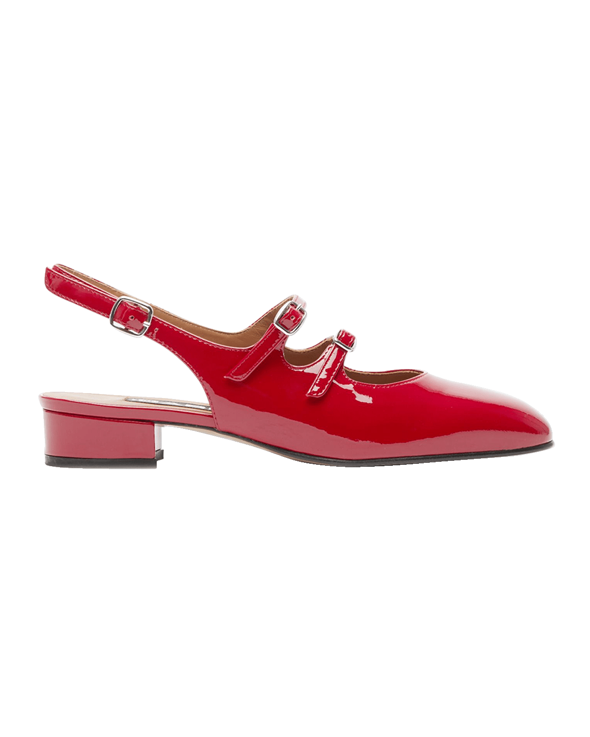 CAREL Peche Patent Mary Jane Ballerina Flats