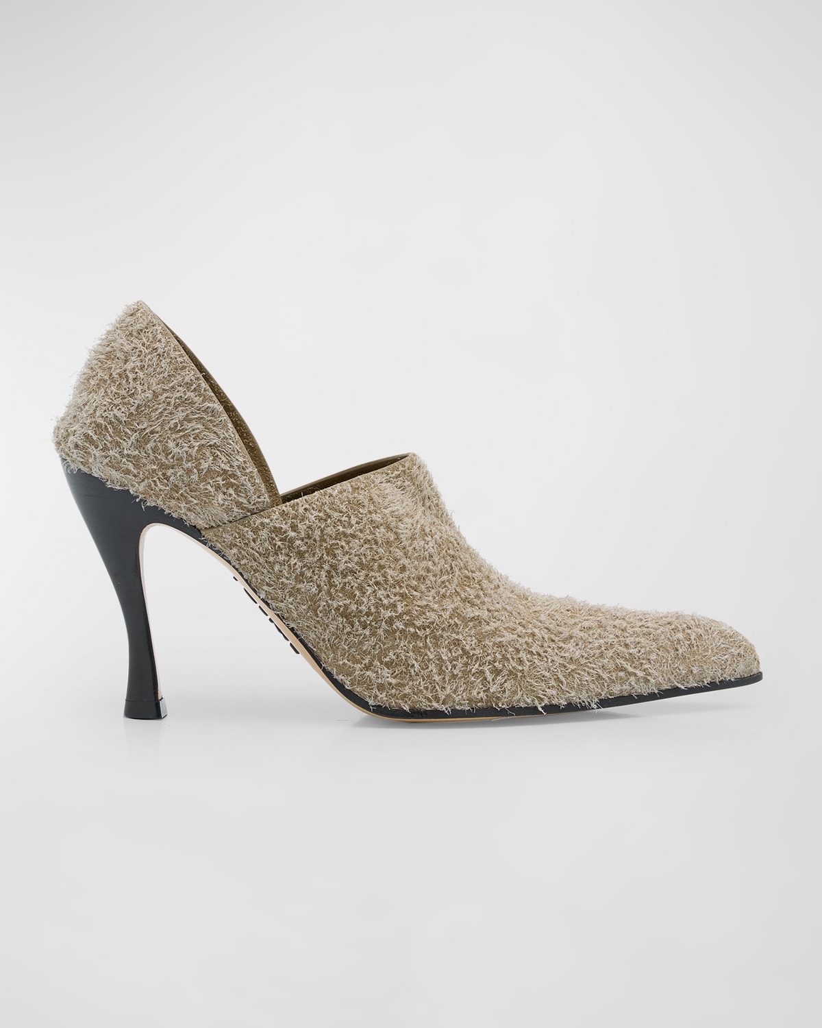 Loewe Comic Suede High-Cut Pumps