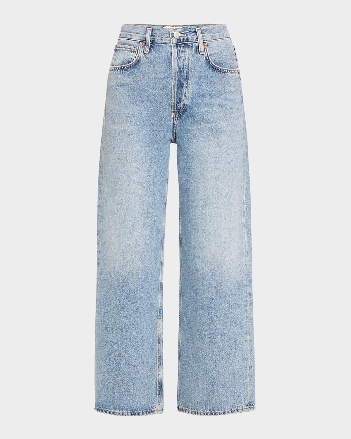 AGOLDE Ren Wide-Leg Crop Jeans