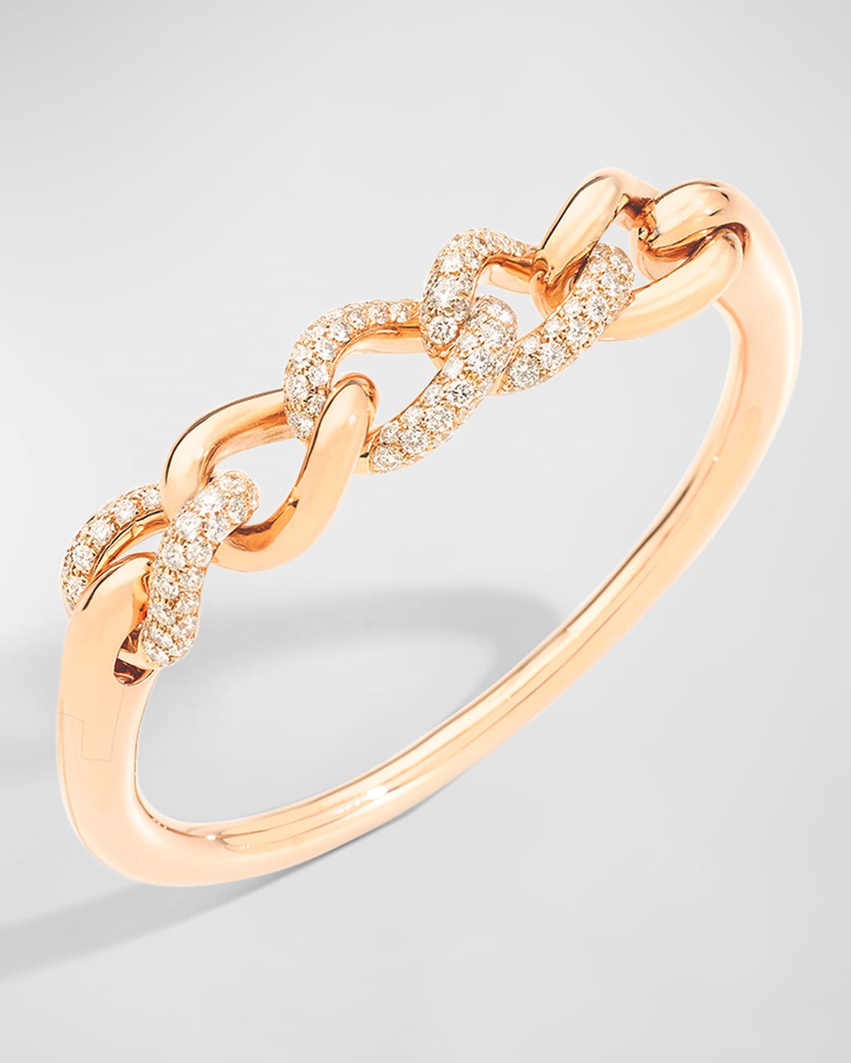 Pomellato Catene 18K Rose Gold Diamond Bracelet