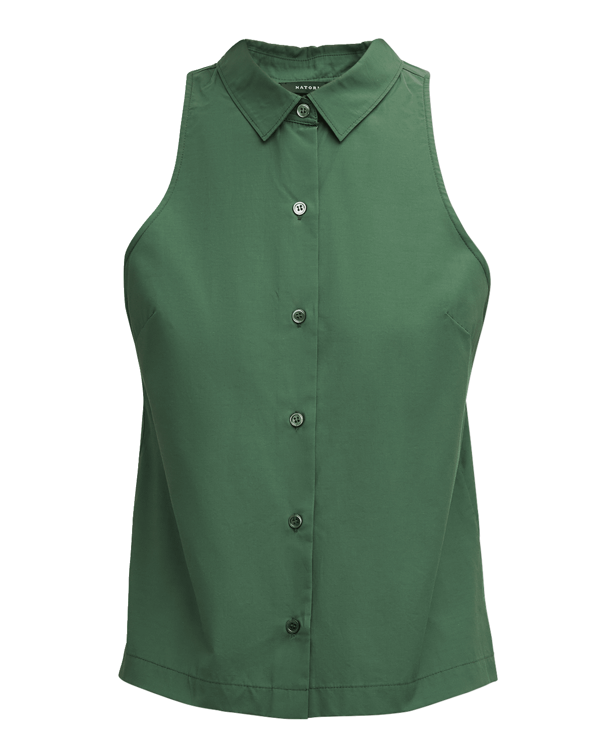 Natori Button-Down Techno Poplin Vest