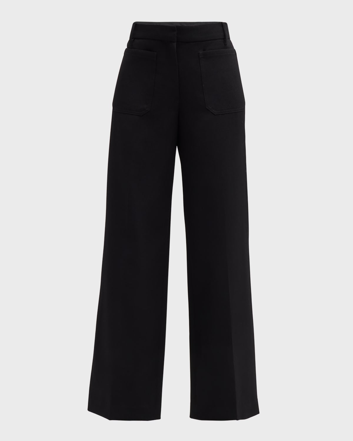 Nili Lotan Enya Cropped Wide Leg Pants