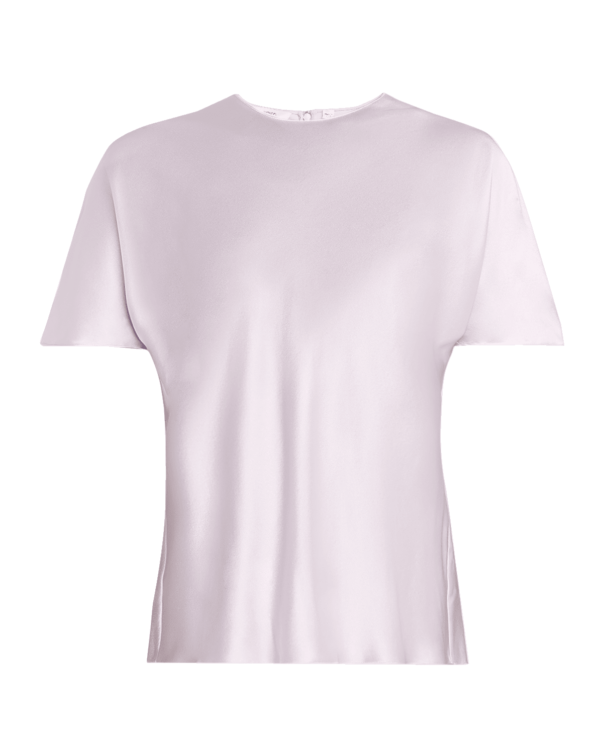 Vince Bias Silk Satin T-Shirt