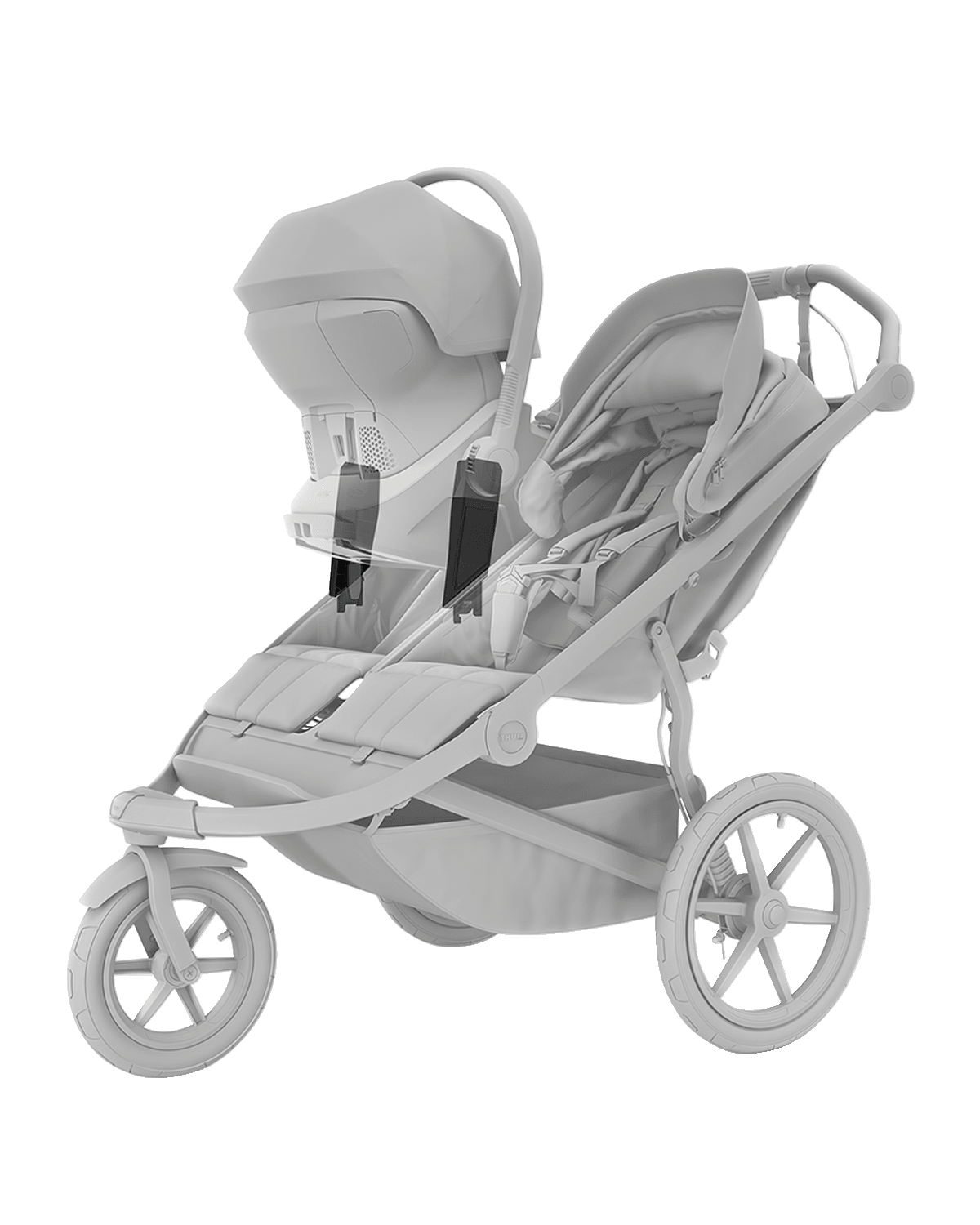 Thule Thule Urban Glide 3 Double Car Seat Adapter Maxi Cosi Maxi Cosi, Nuna, Cybex