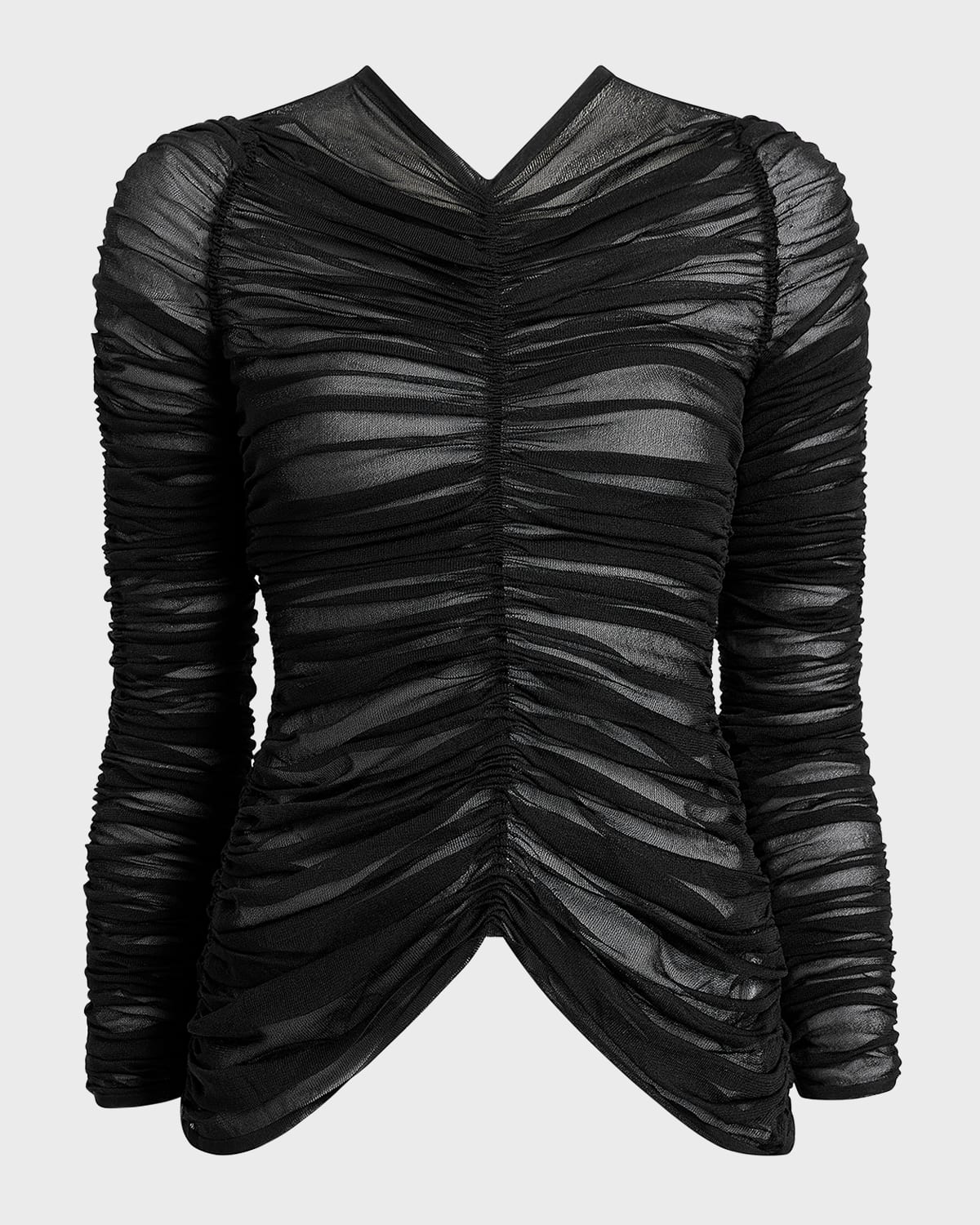 Khaite Haven Slim Ruched Top