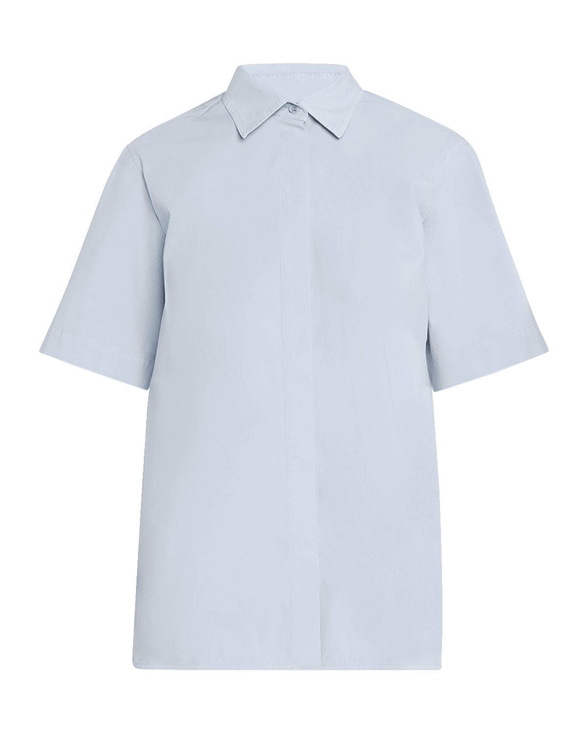 Max Mara Adunco Button-Front Short-Sleeve Shirt
