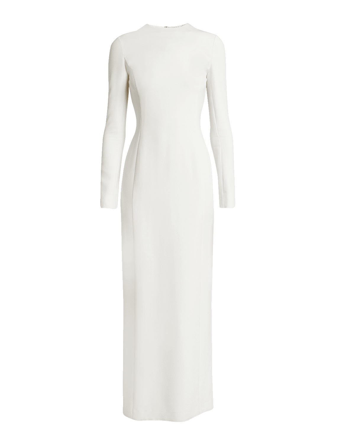 Gabriela Hearst Carlota Long-Sleeve Cape Gown