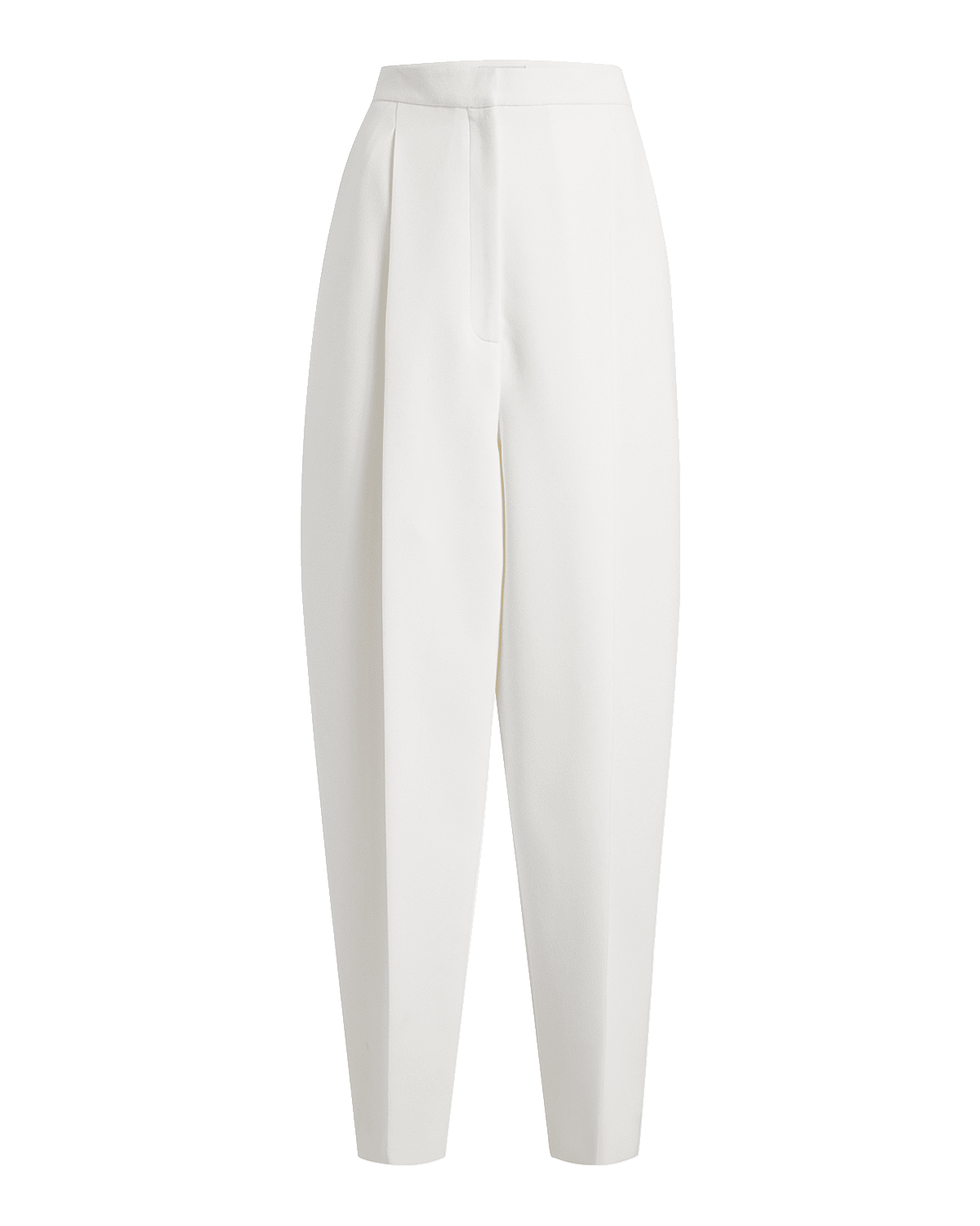 Khaite Ashford Bow Leg Pleated Pants
