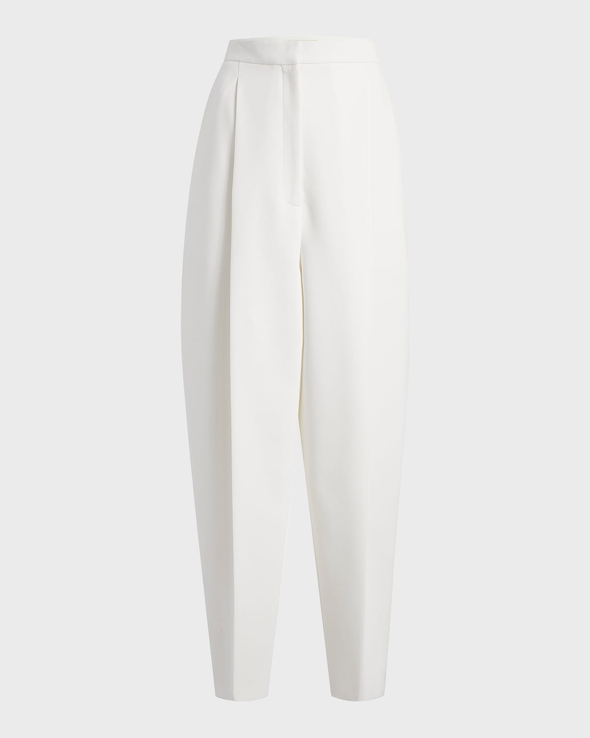 Khaite Ashford Bow Leg Pleated Pants