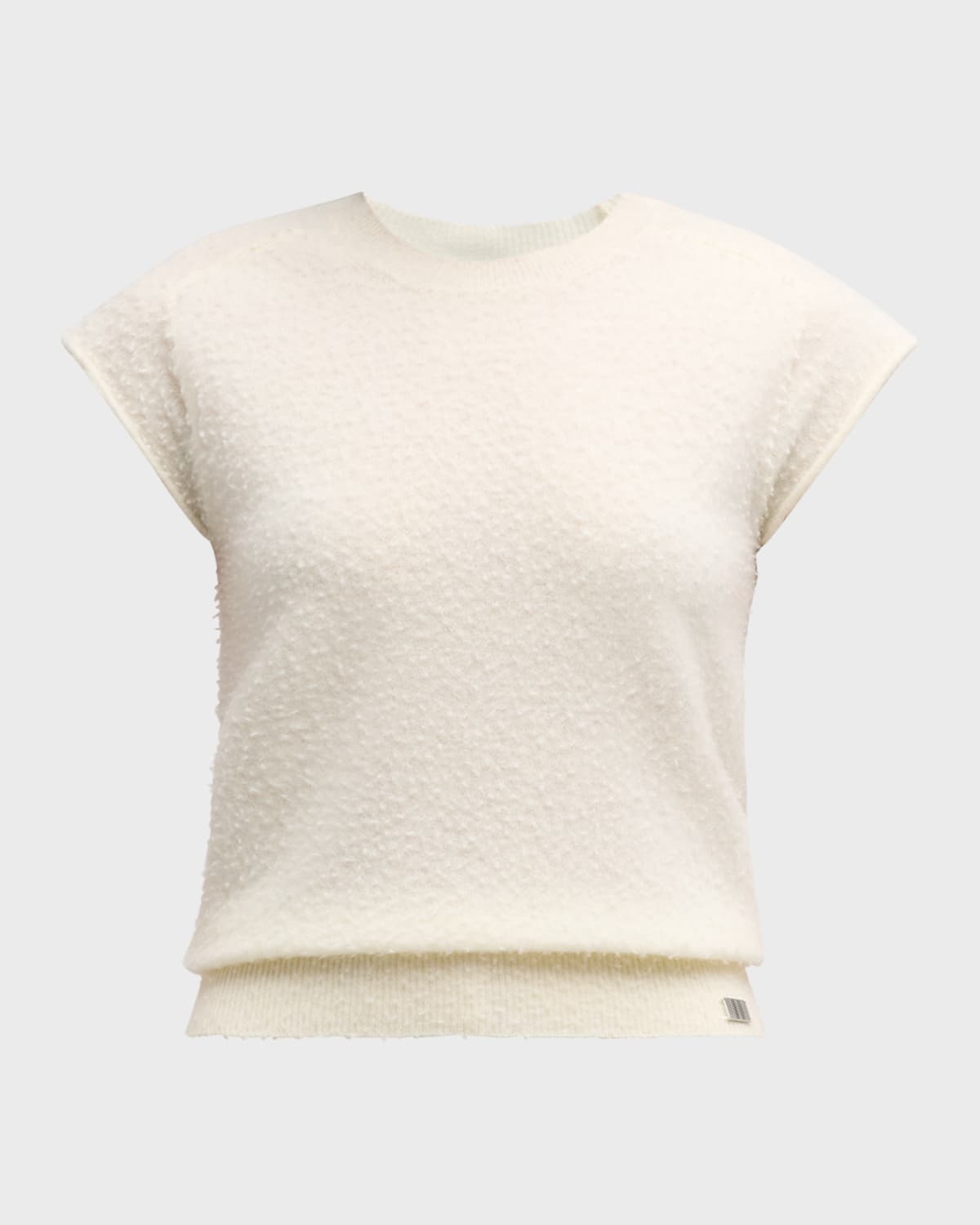 Marc Jacobs Pilled Cap-Sleeve Sweater Vest