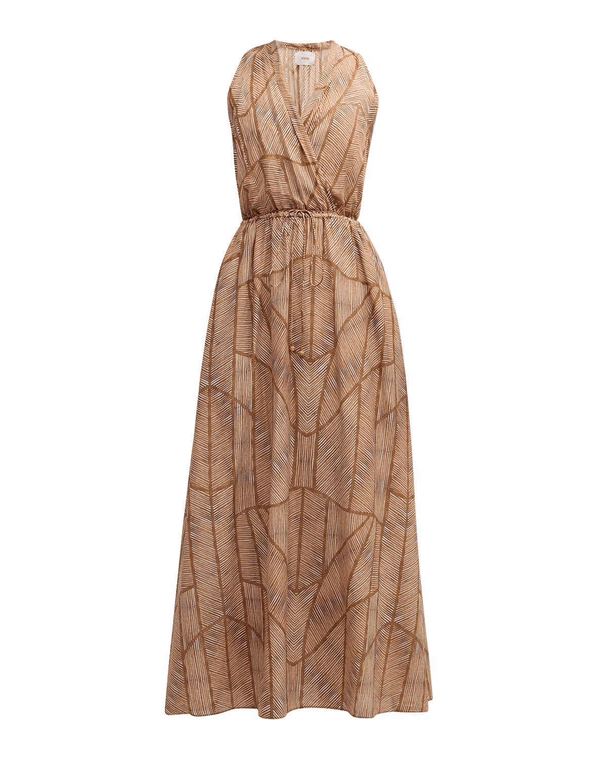 Xirena Darby Sleeveless Striped Maxi Dress